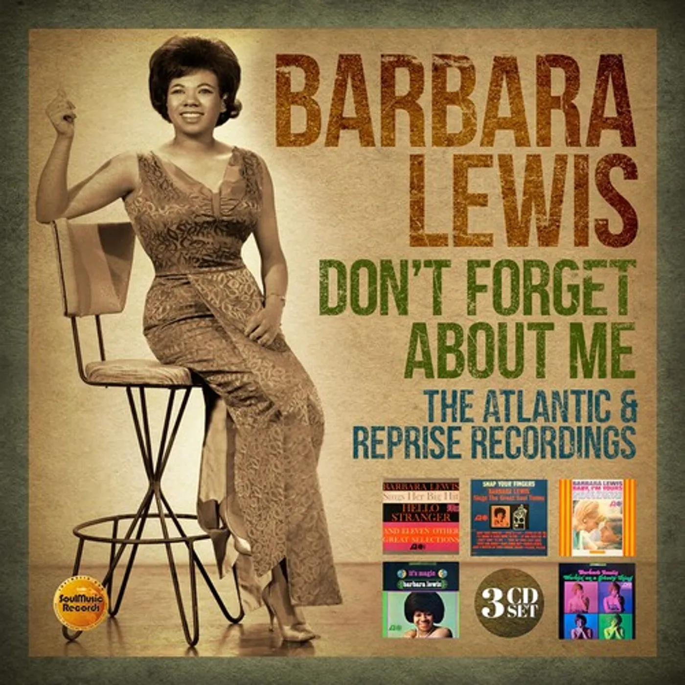 Barbara Lewis DON'T FORGET ABOUT ME: ATLANTIC & REPRISE CD