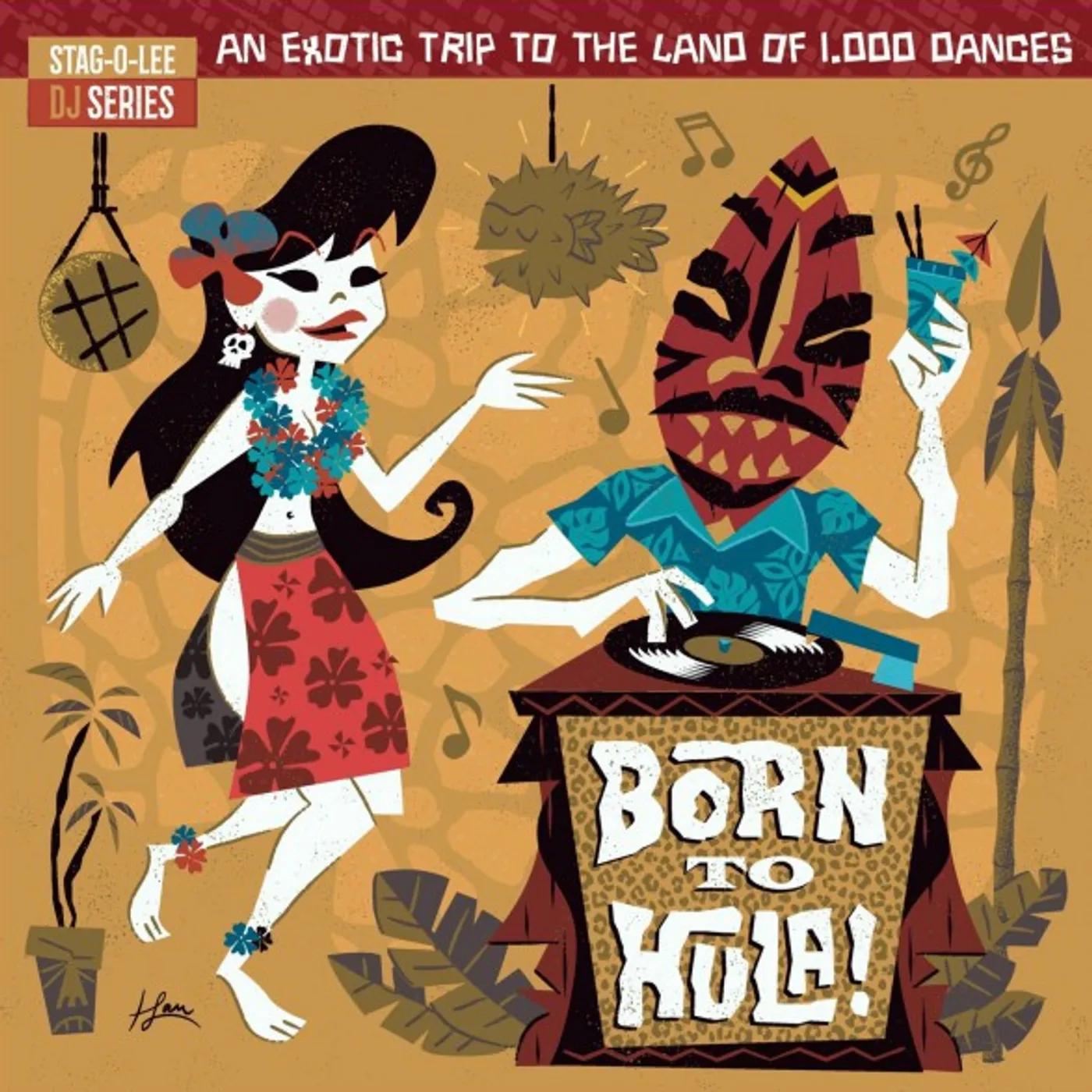 BORN TO HULA: STAG-O-LEE DJ SET 4 / VARIOUS Vinyl Record