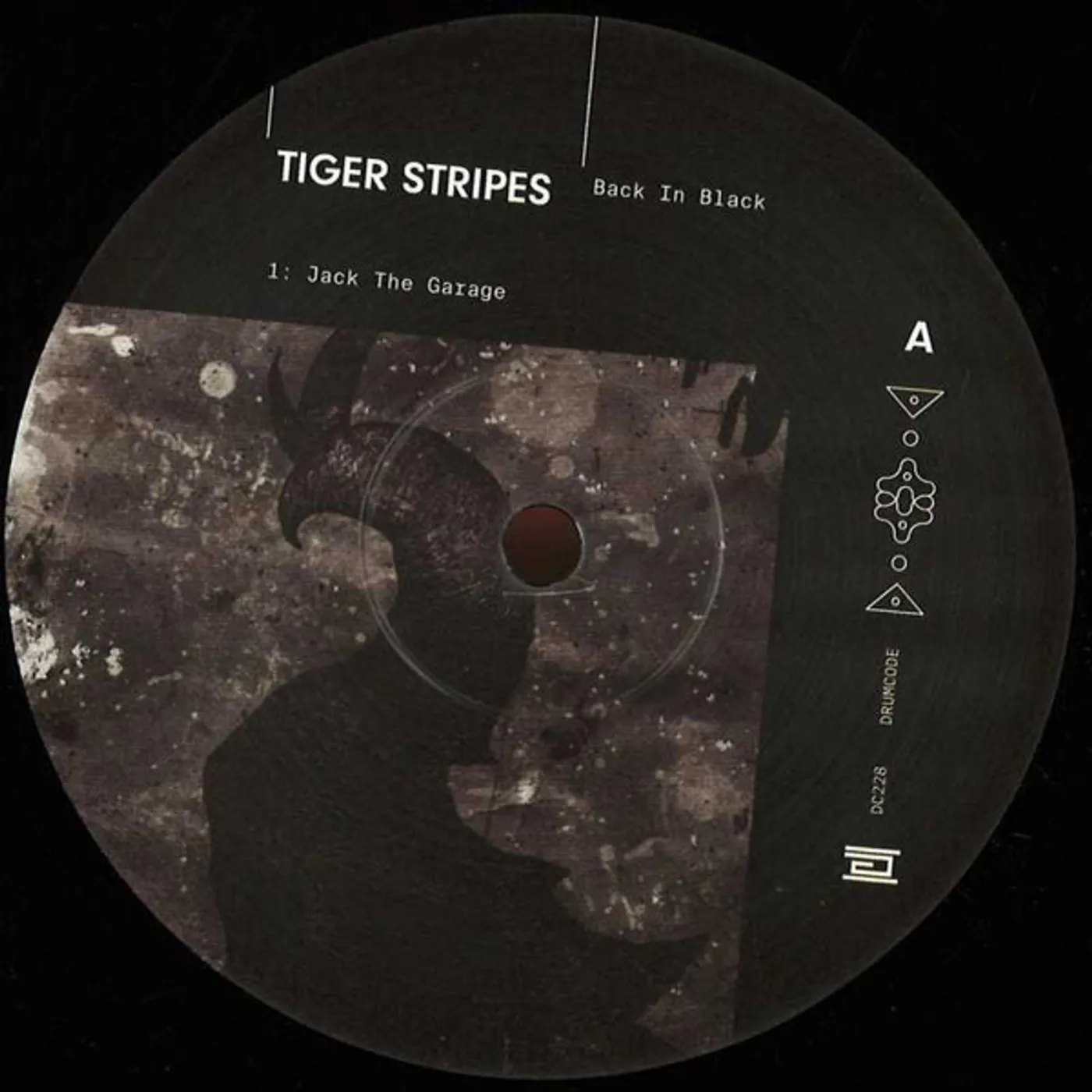 Tiger Stripes Back in Black Vinyl Record
