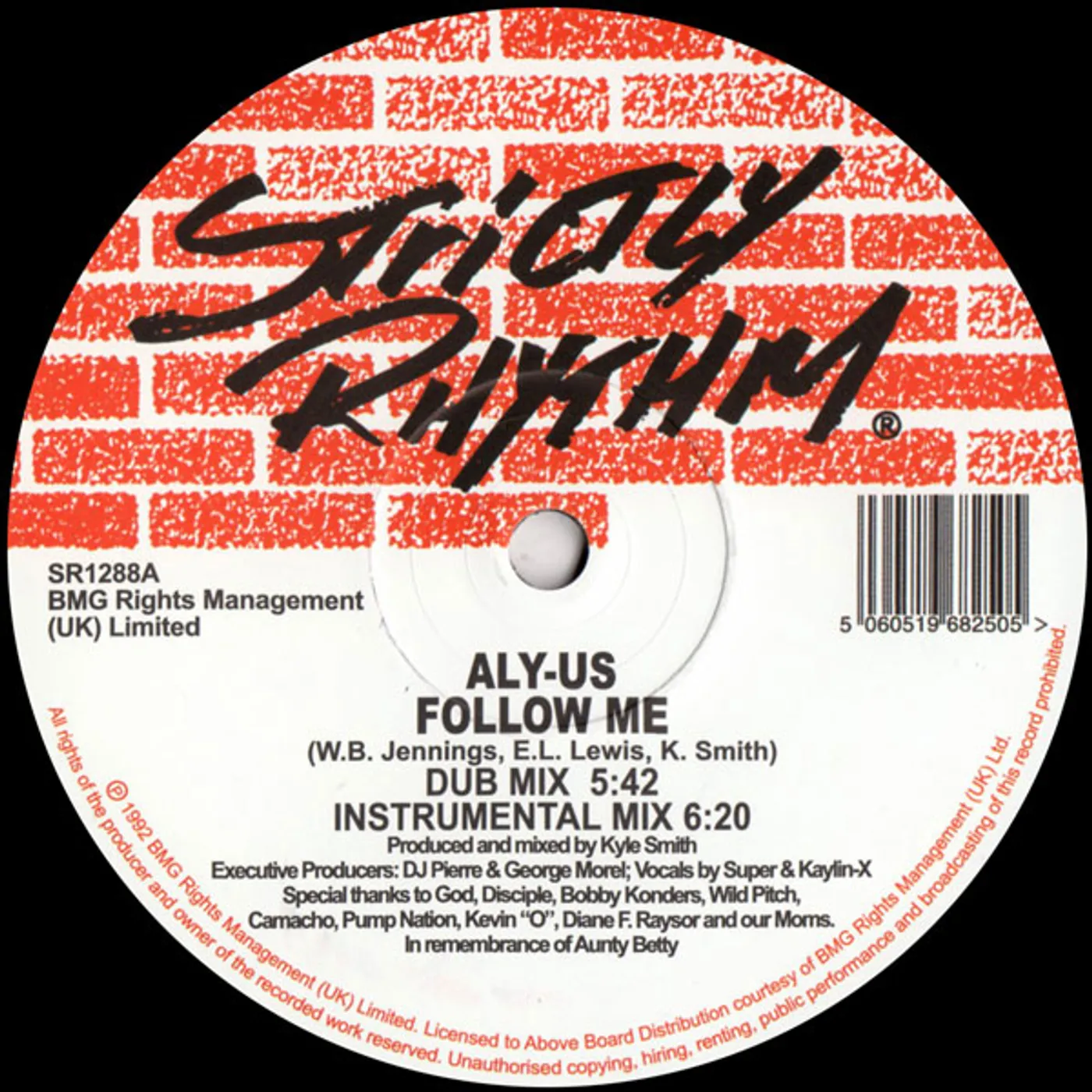 Aly-Us Follow Me Vinyl Record