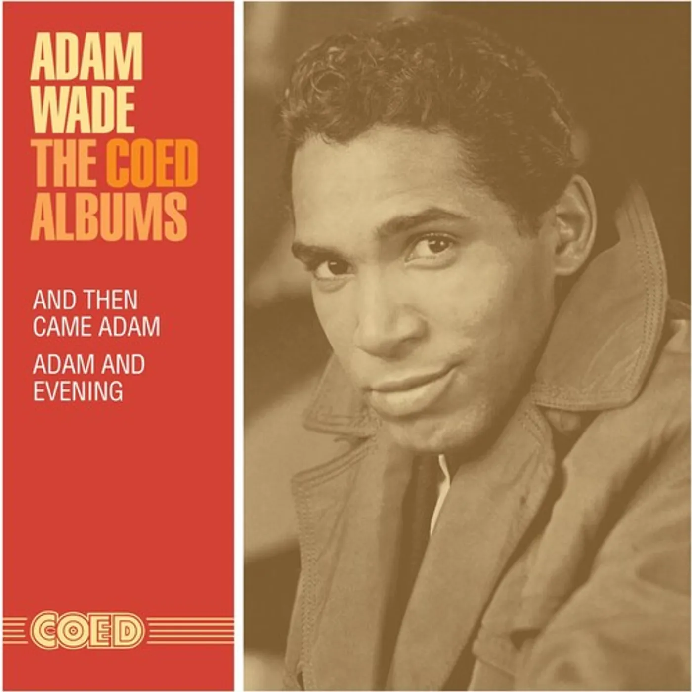 Adam Wade COED ALBUMS: & THEN CAME ADAM / ADAM & EVENING CD
