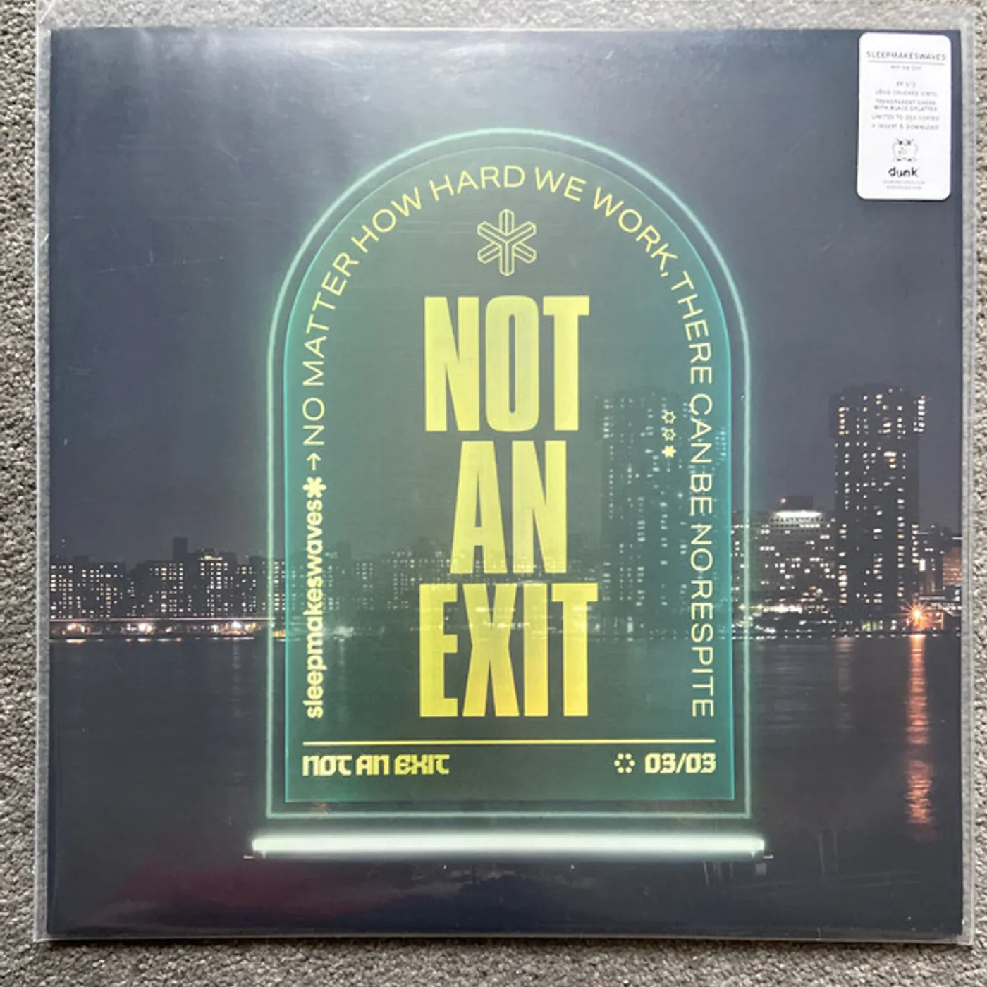 sleepmakeswaves Not an Exit Vinyl Record