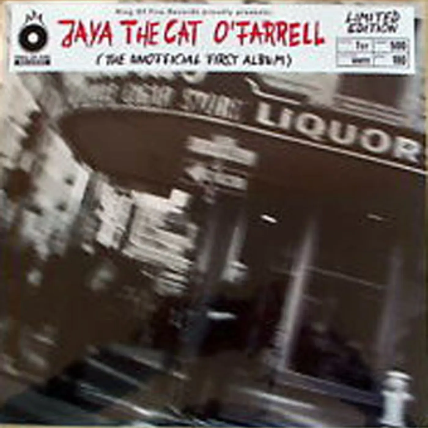 Jaya The Cat O'farrell Vinyl Record