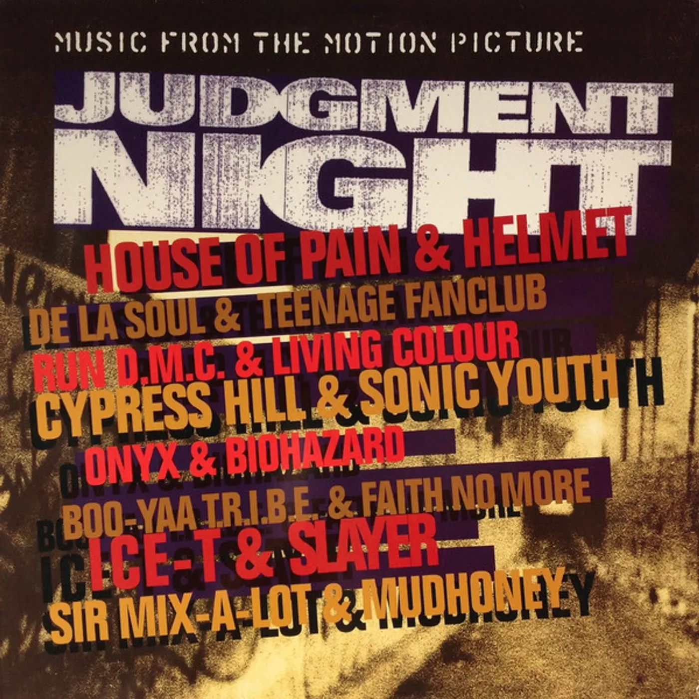 Various Artists  JUDGEMENT NIGHT Original Soundtrack (180G/FLAMING COLORED VINYL) Vinyl Record