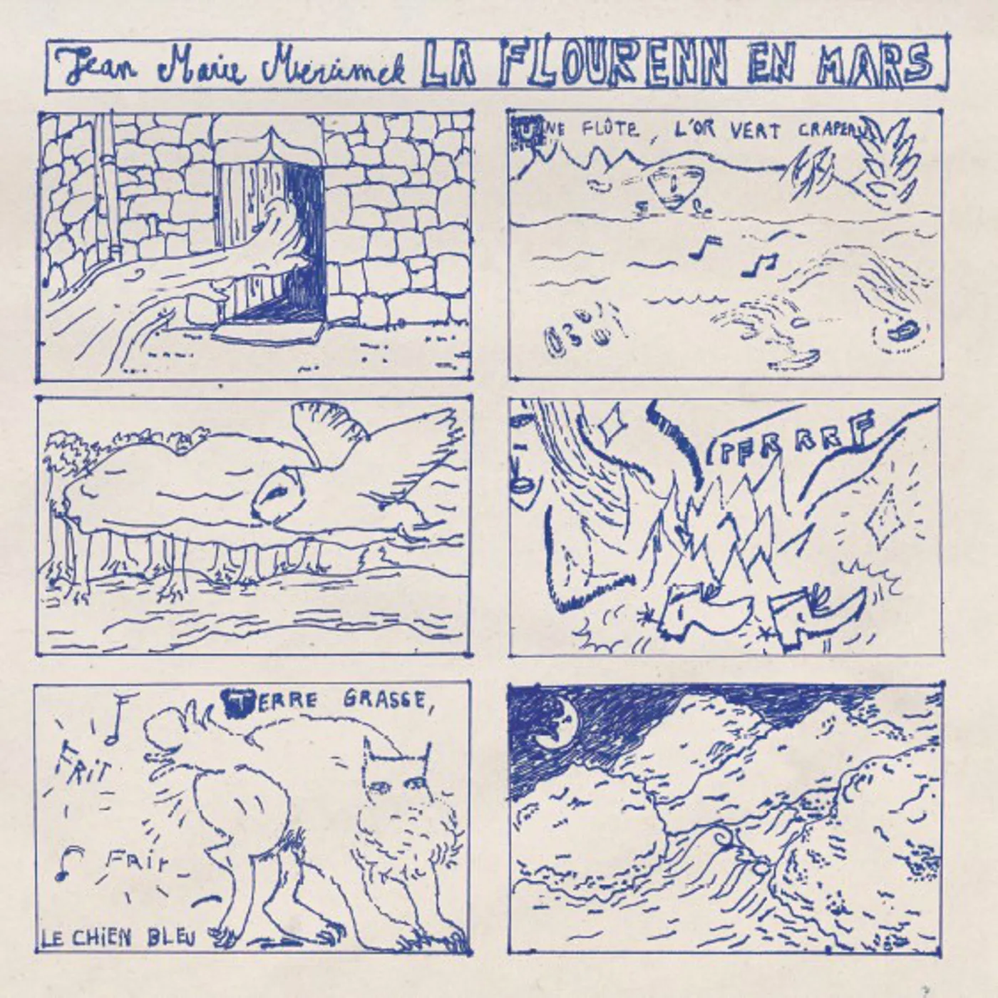 Jean-Marie Mercimek FLOURENN EN MARS Vinyl Record