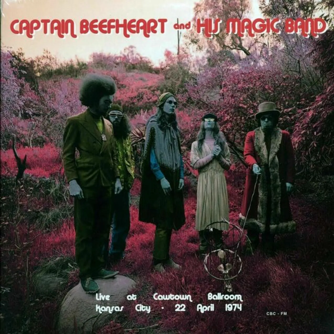 Captain Beefheart & His Magic Band LIVE AT CAWTOWN BALLROOM KANSAS CITY APRIL 22 1974 Vinyl Record