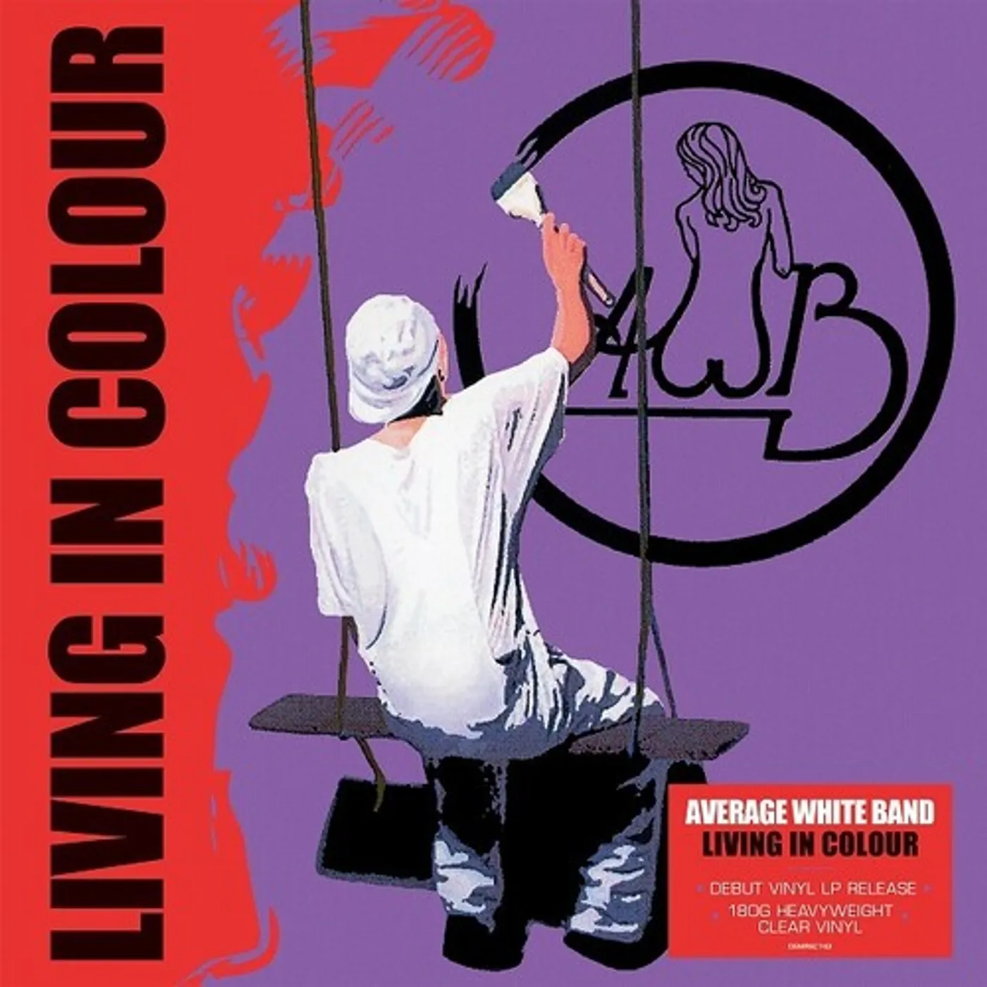Average White Band Living in Colour Vinyl Record