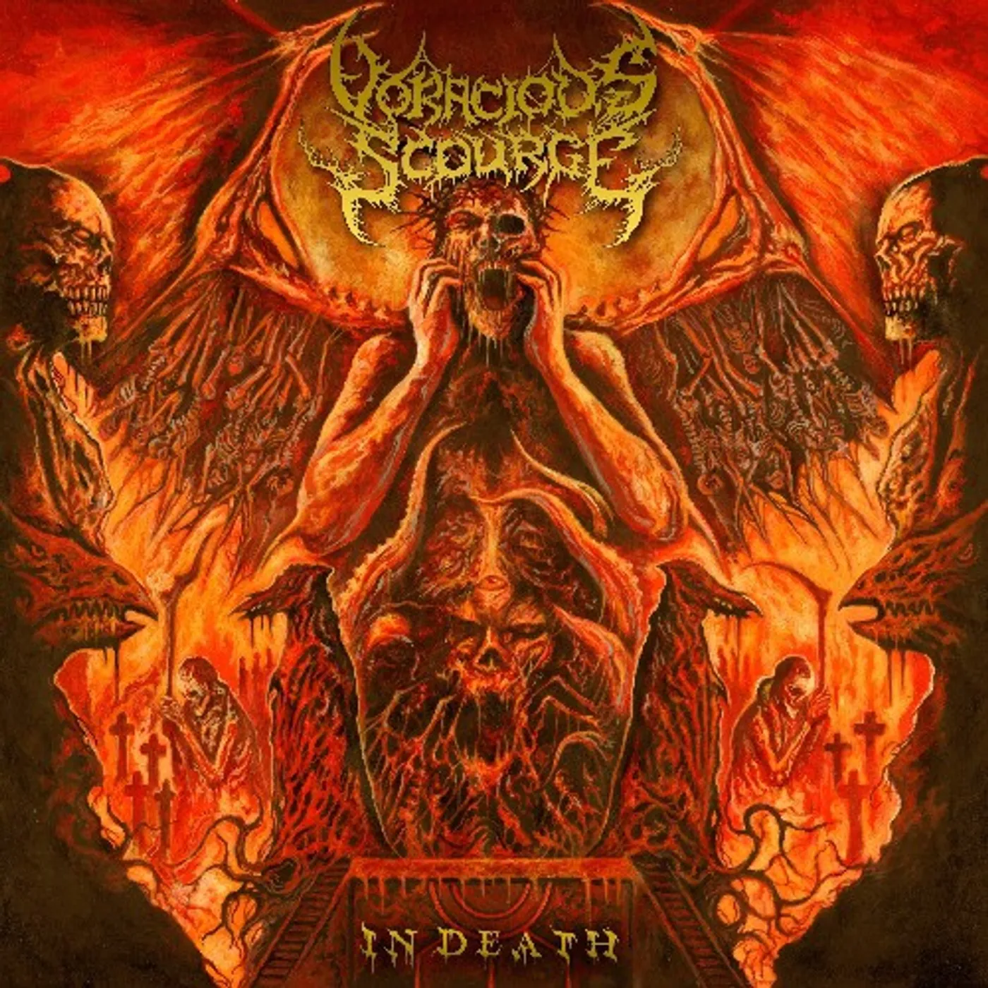 Voracious Scourge IN DEATH Vinyl Record
