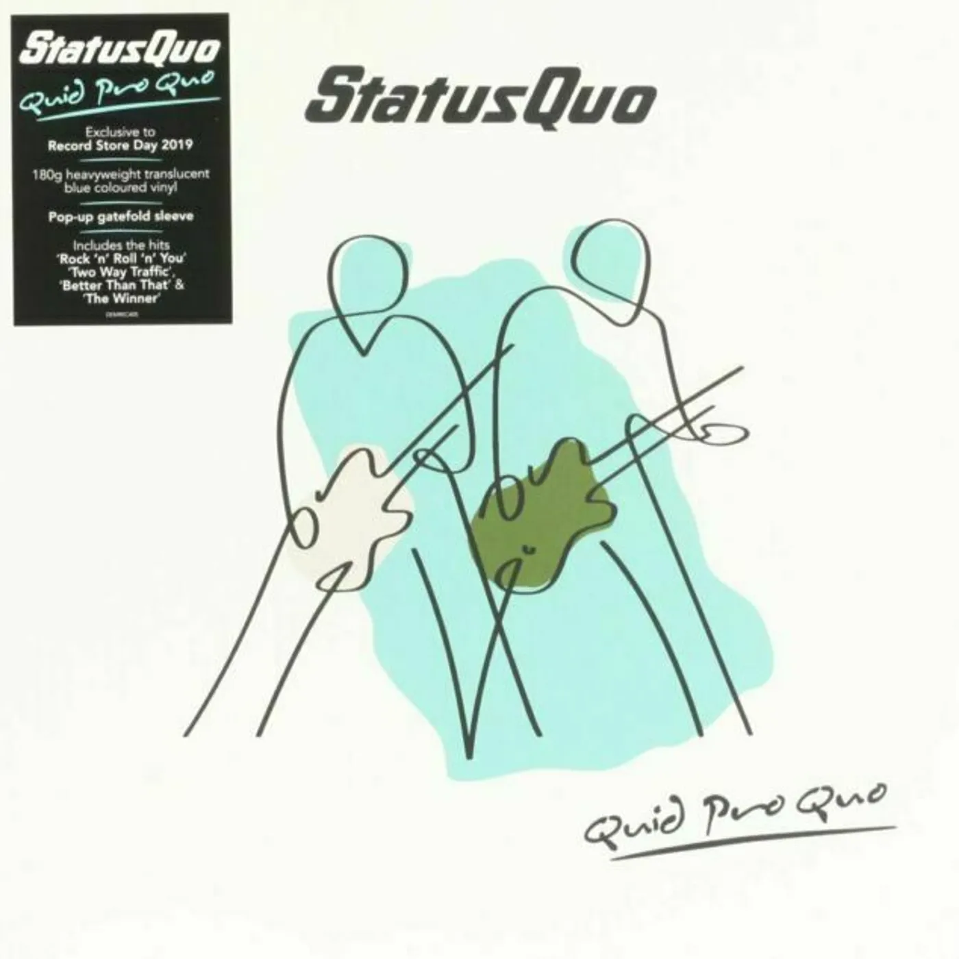 Status Quo QUID PRO QUO: POP UP Vinyl Record