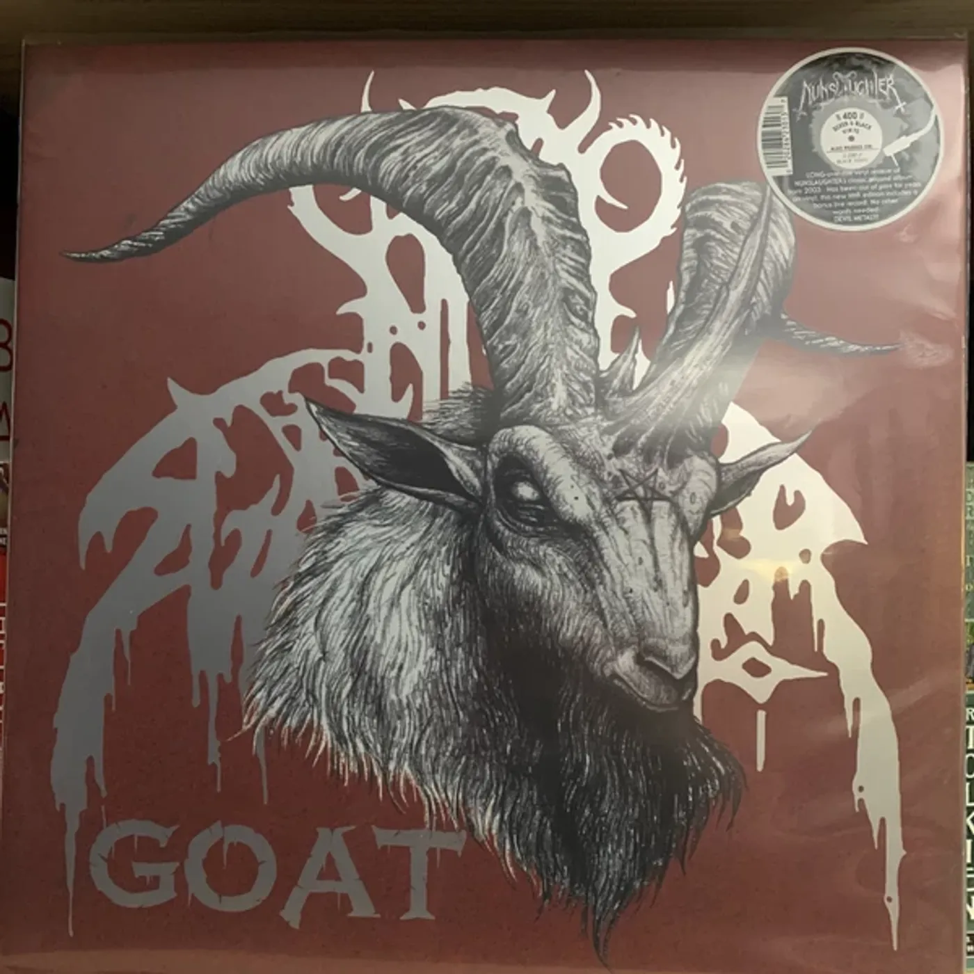 Nunslaughter Goat Vinyl Record