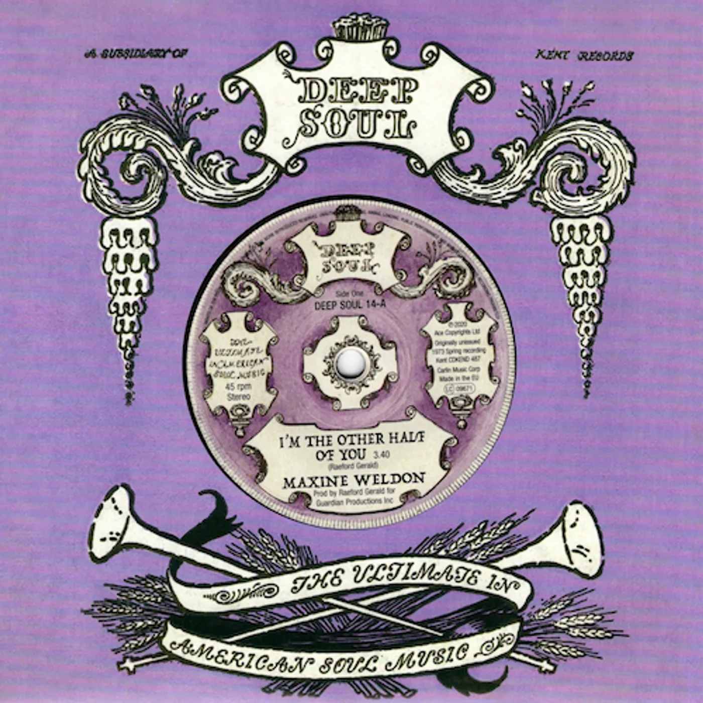 Maxine Weldon / Peggy Woods I'M THE OTHER HALF OF YOU / YOU'D BETTER BE GOOD Vinyl Record