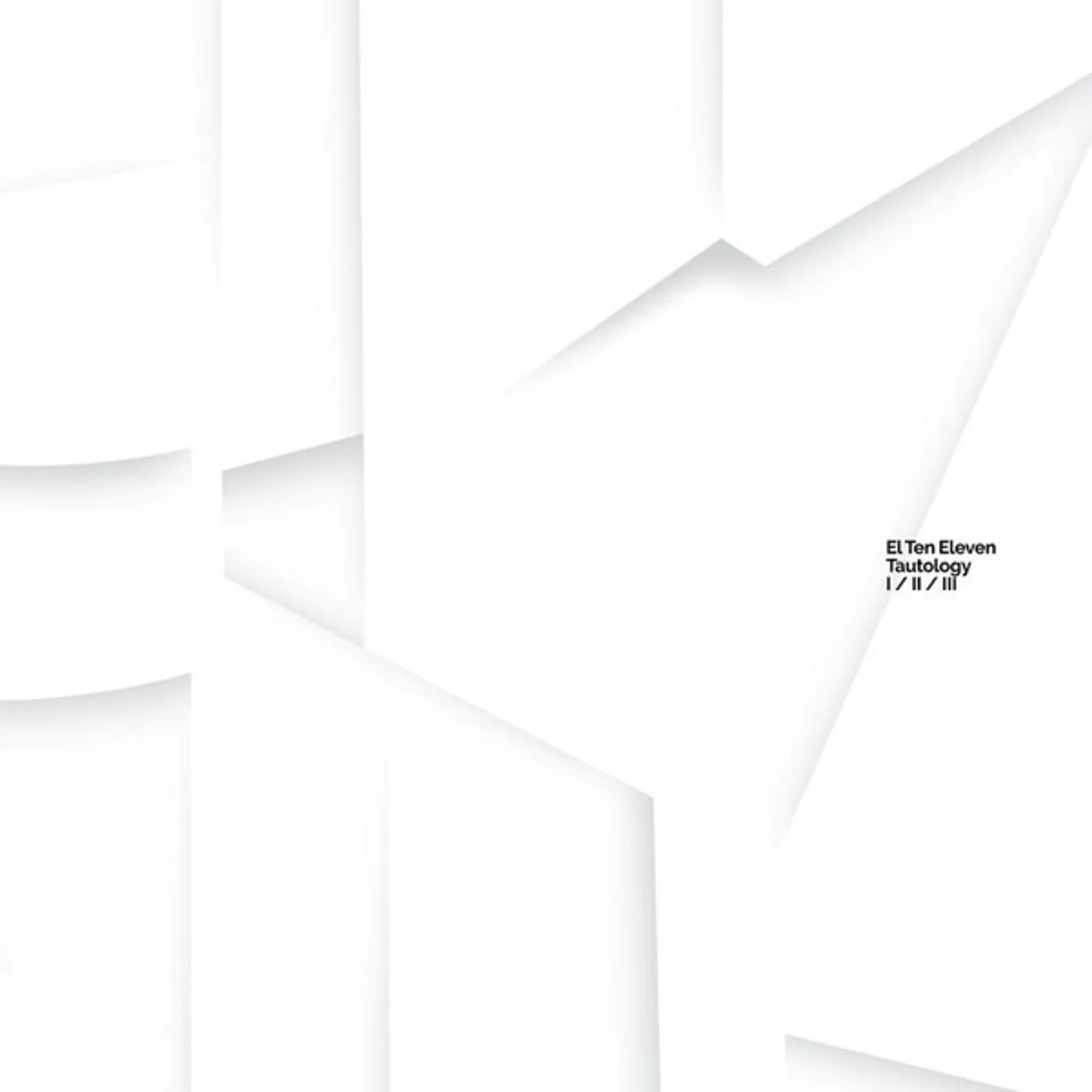 El Ten Eleven Tautology Vinyl Record