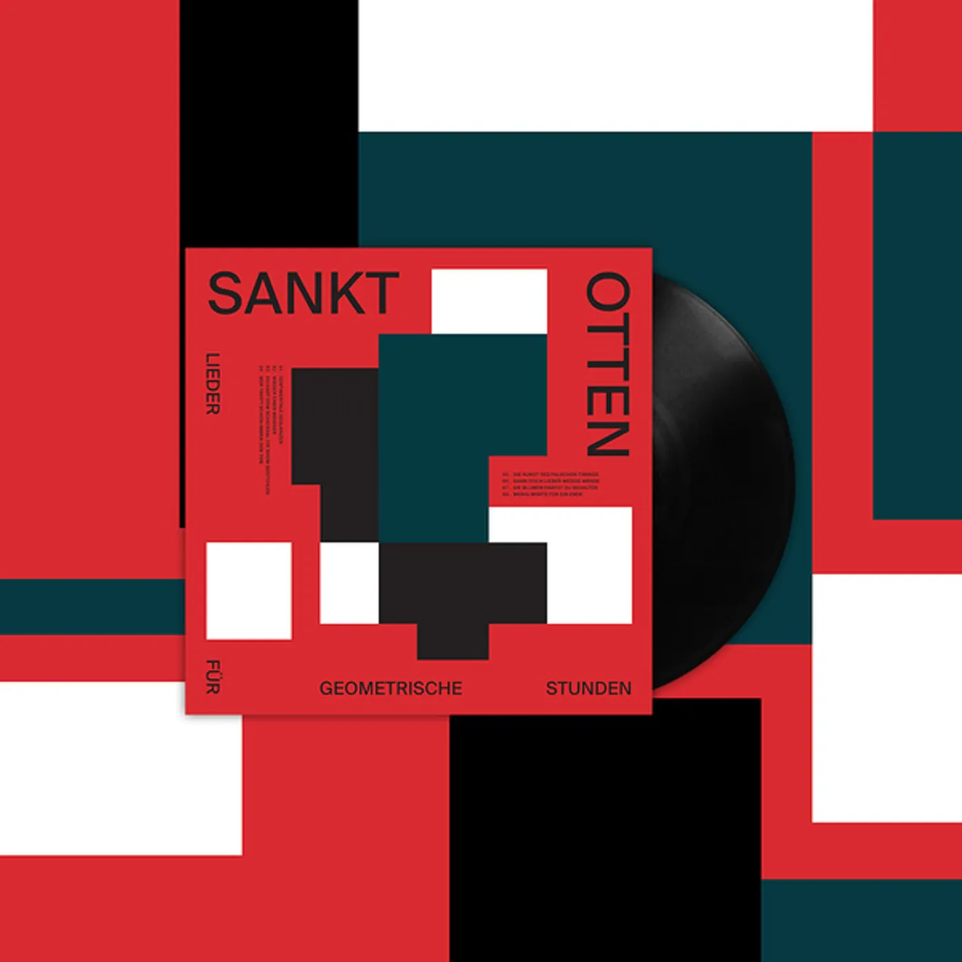 Sankt Otten LIEDER FUR GEOMETRISCHE STUNDEN Vinyl Record