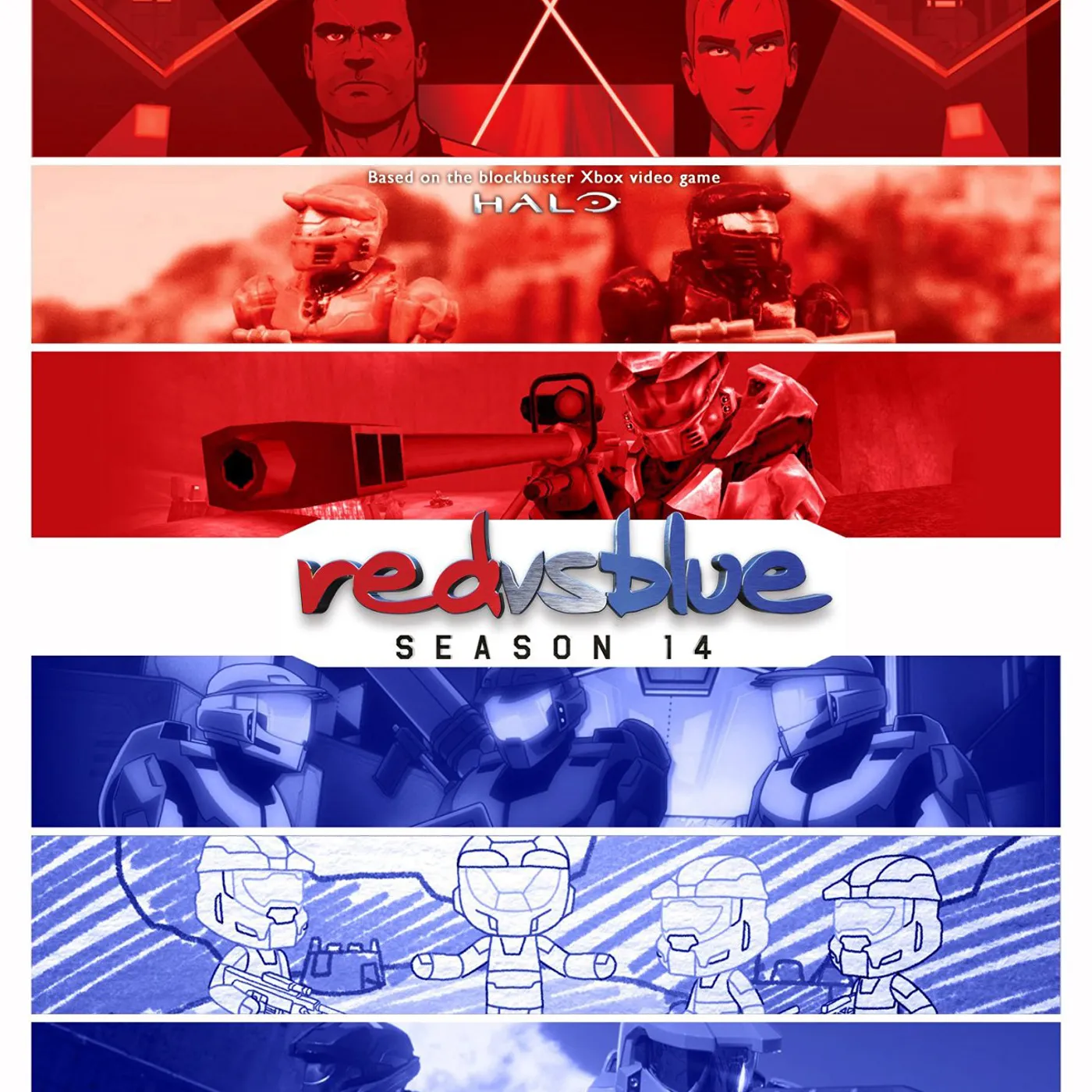 RED VS. BLUE: SEASON 14 COMBO Blu-ray