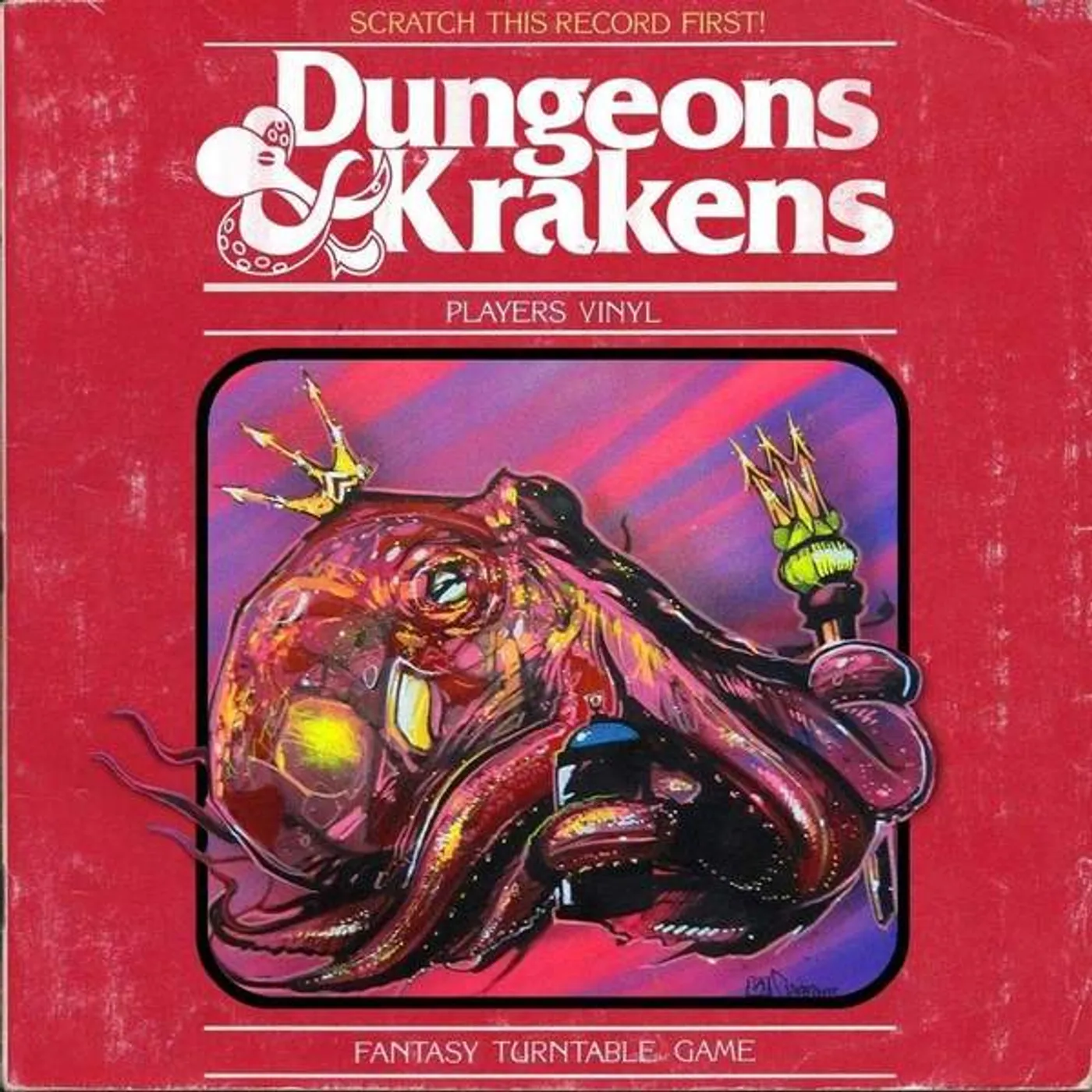 Dj Because / Dj Efechto DUNGEONS & KRAKENS Vinyl Record