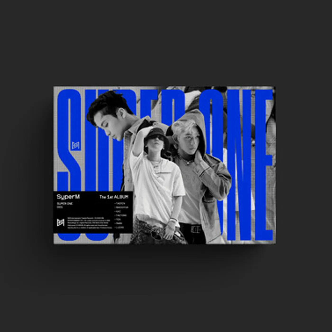 SuperM SUPER ONE: 1ST ALBUM (UNIT B VER. - LUCAS & BAEHKYUN & MARK) CD