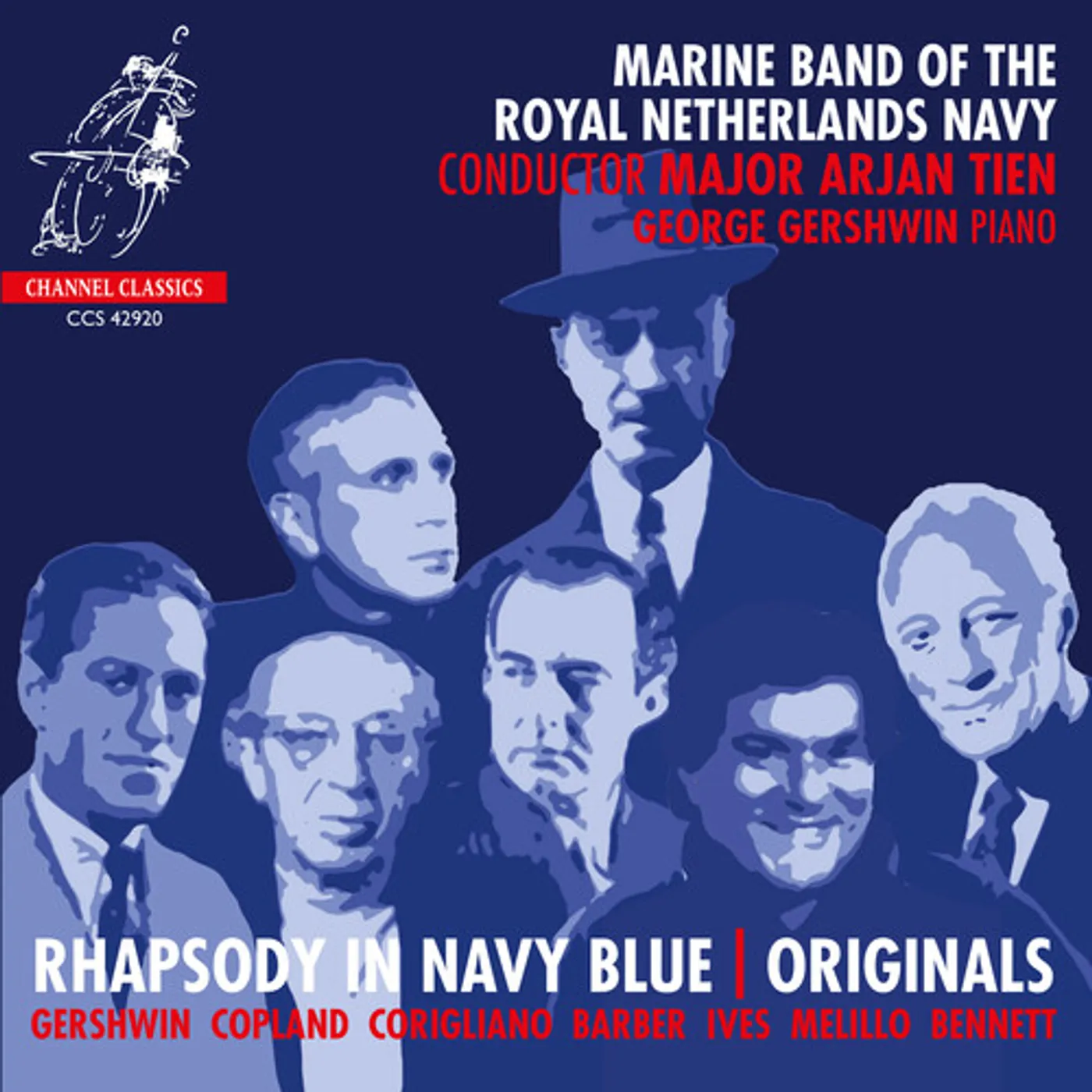Marine Band Of The Royal Netherlands Navy RHAPSODY IN NAVY BLUE - ORIGINALS CD