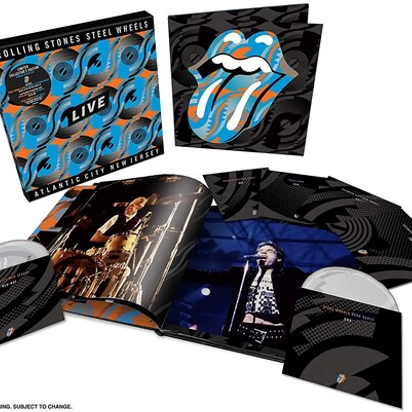 The Rolling Stones STEEL WHEELS LIVE (LIVE FROM ATLANTIC CITY NJ 1989 CD