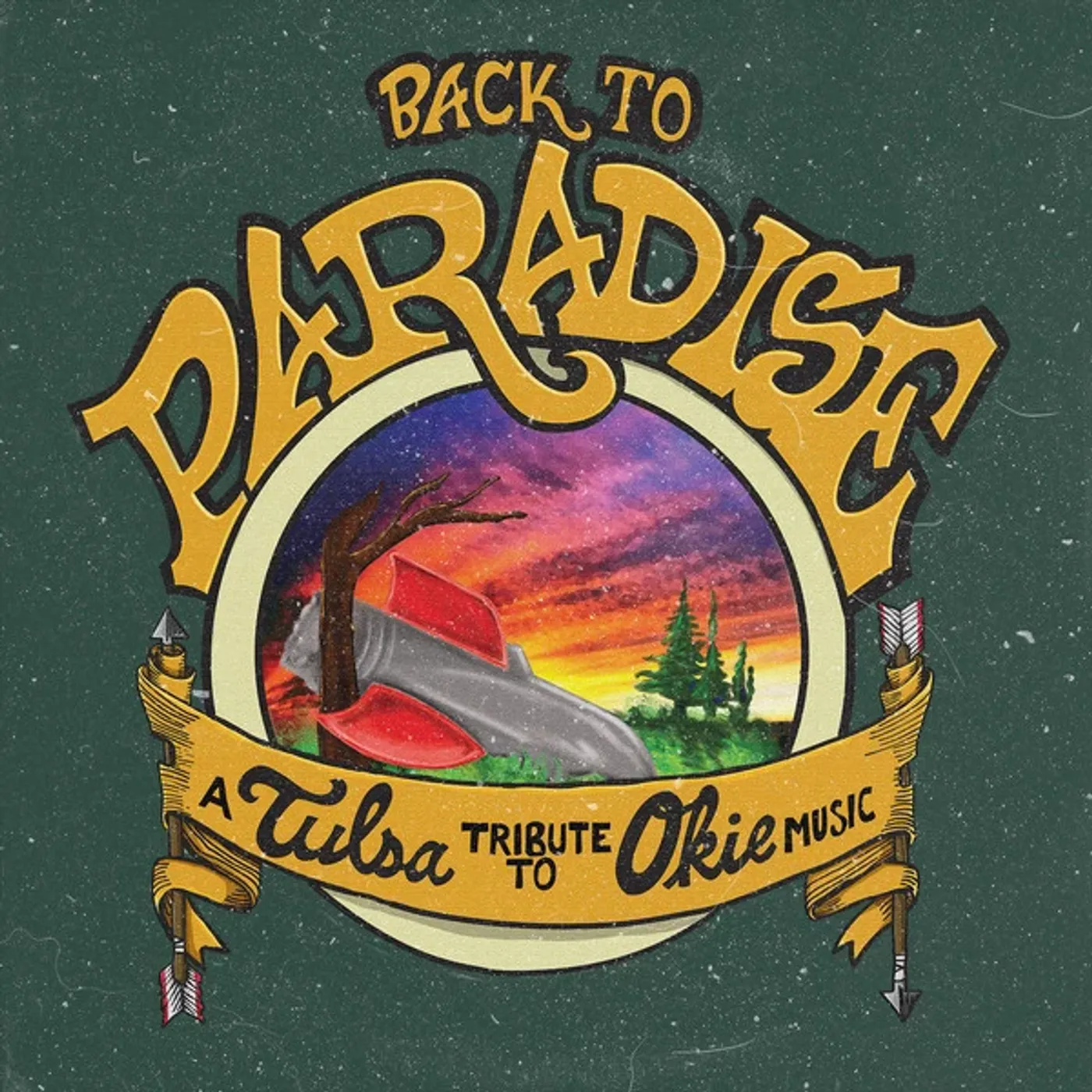 BACK TO PARADISE - A TULSA TRIBUTE / VARIOUS Vinyl Record