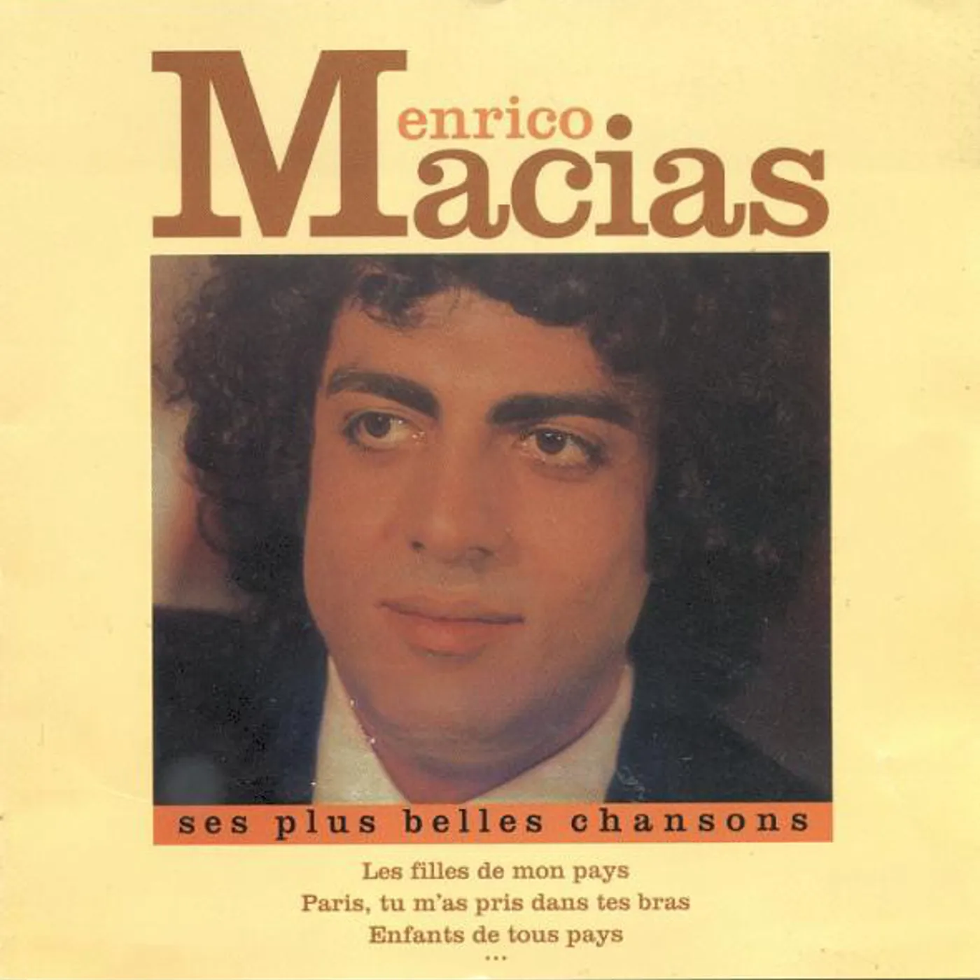 Enrico Macias Ses Plus Belles Chansons Vinyl Record