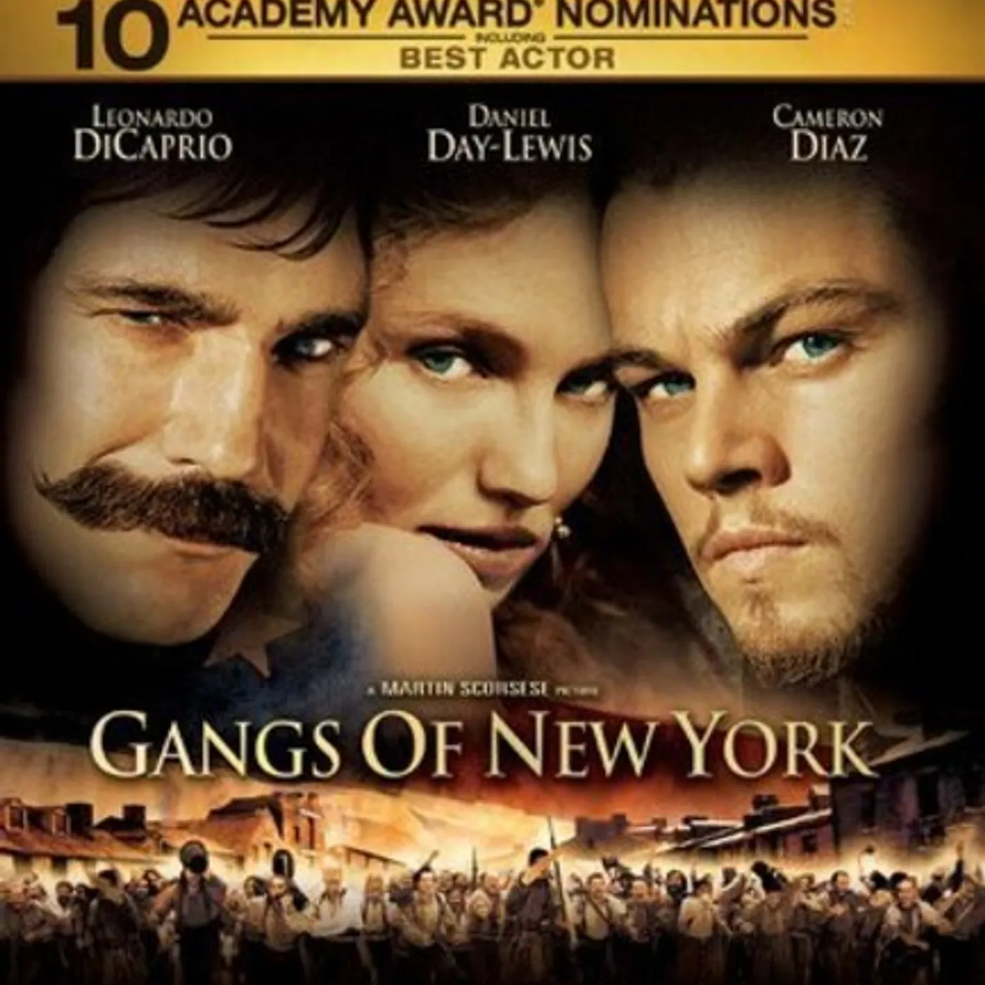 GANGS OF NEW YORK Blu-ray