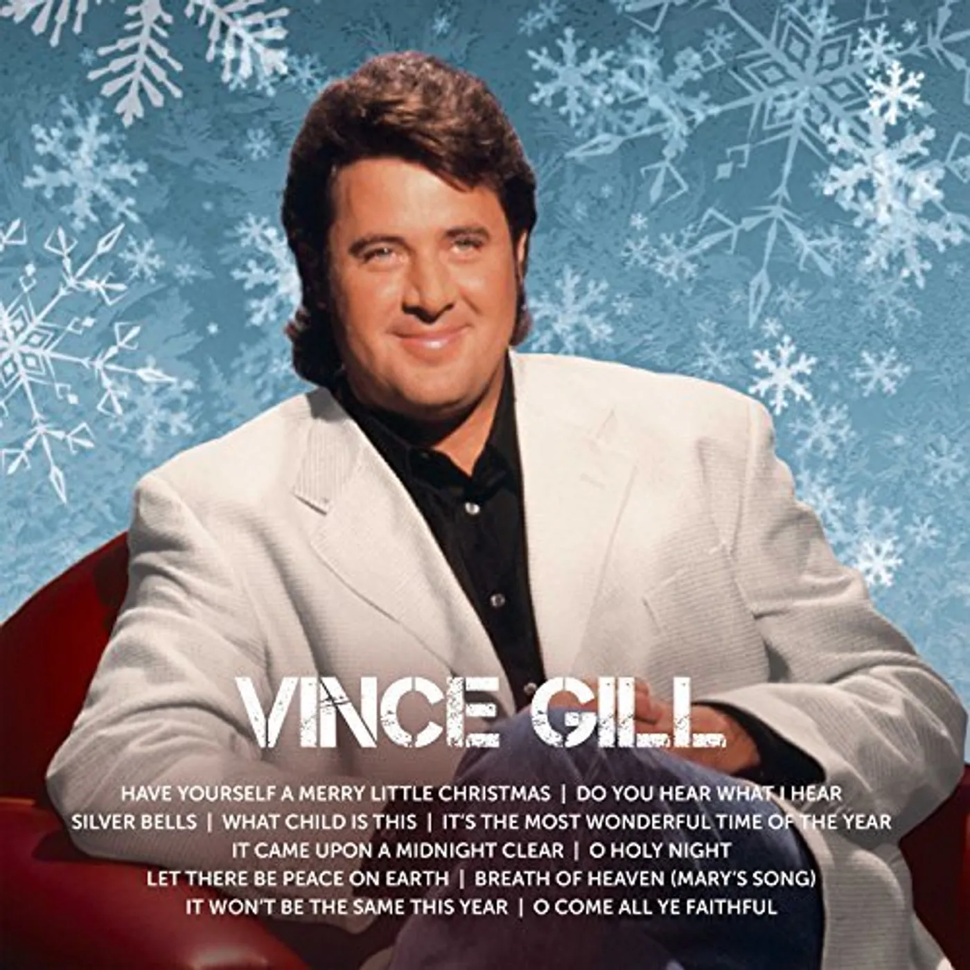 Vince Gill & Paul Franklin CHRISTMAS ICON CD
