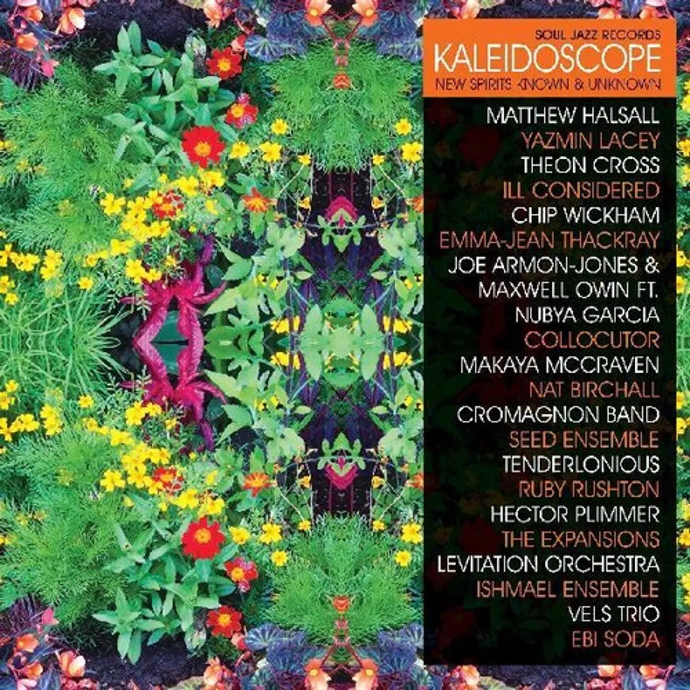 Soul Jazz Records Presents KALEIDOSCOPE: NEW SPIRITS KNOWN AND UNKNOWN Vinyl Record