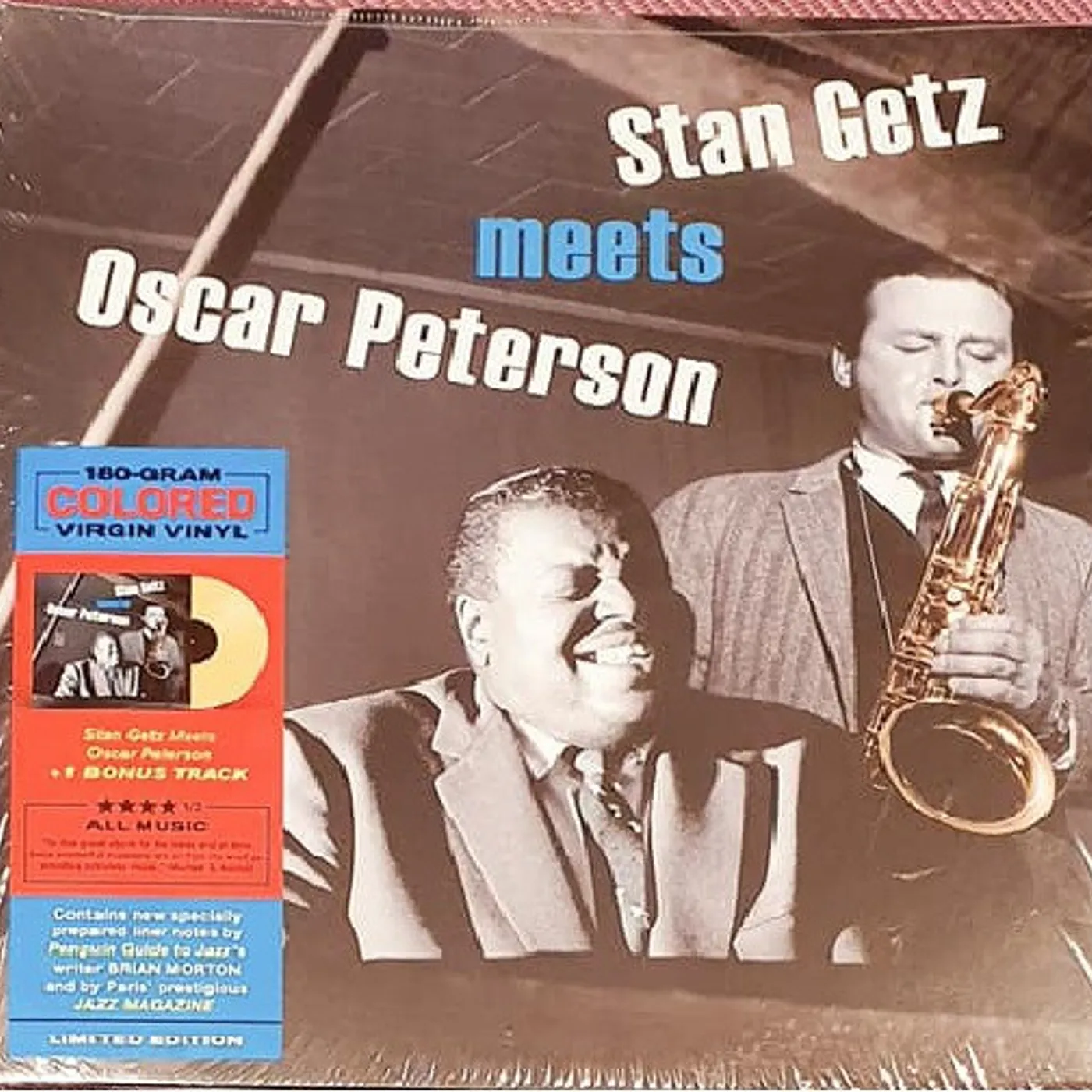 Stan Getz / Oscar Peterson STAN GETZ MEETS OSCAR PETERSON Vinyl Record