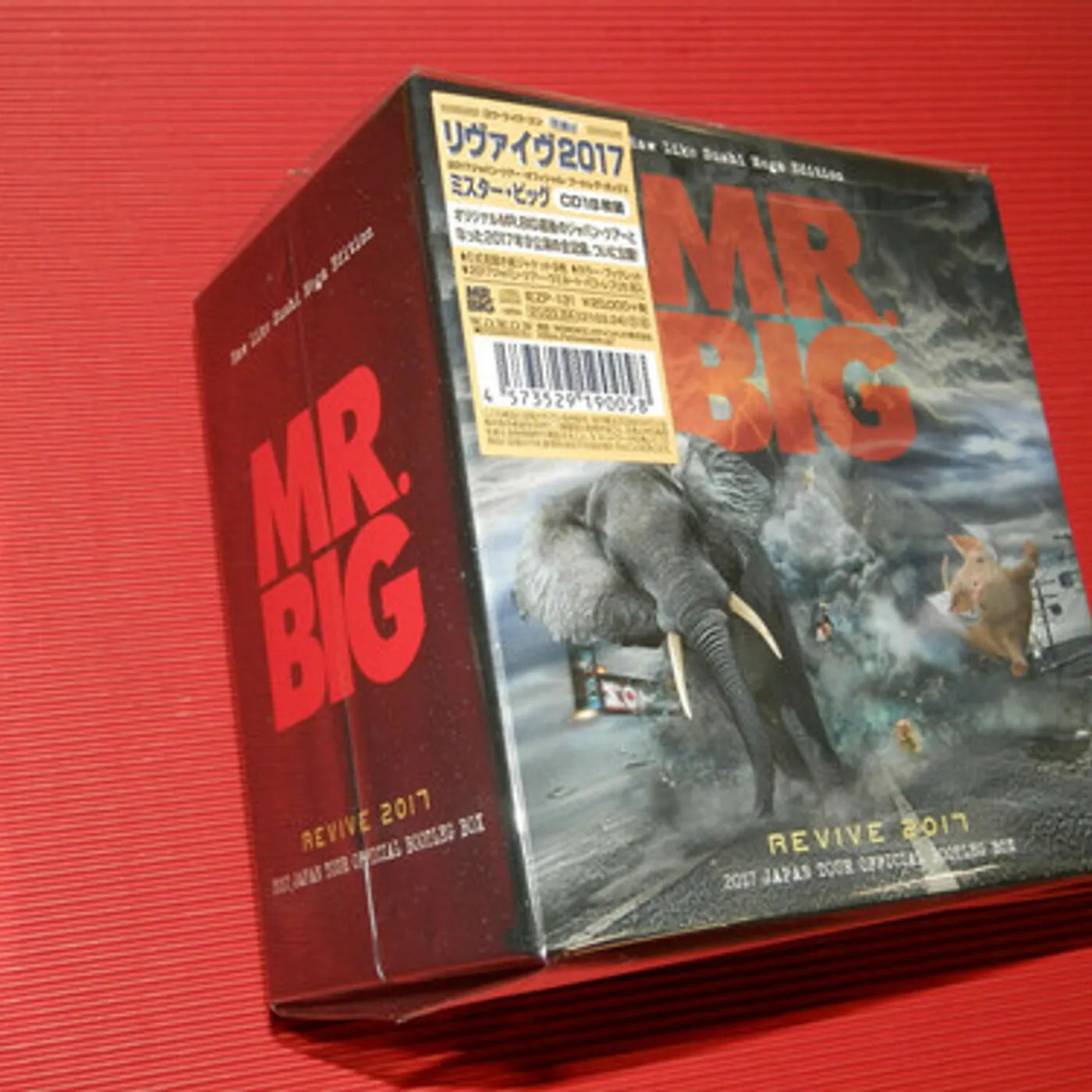 Mr. Big REVIVE 2017 2017 JAPAN TOUR OFFICIAL BOOTLEG BOX CD