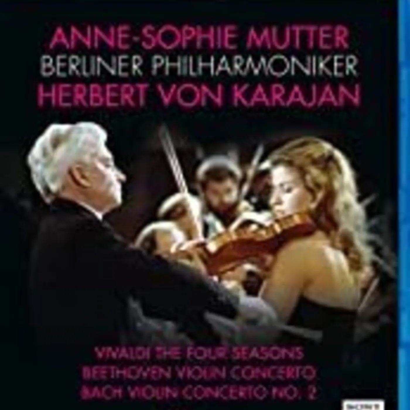 Vivaldi / Mutter / Karajan ANNE-SOPHIE MUTTER & KARAJAN Blu-ray
