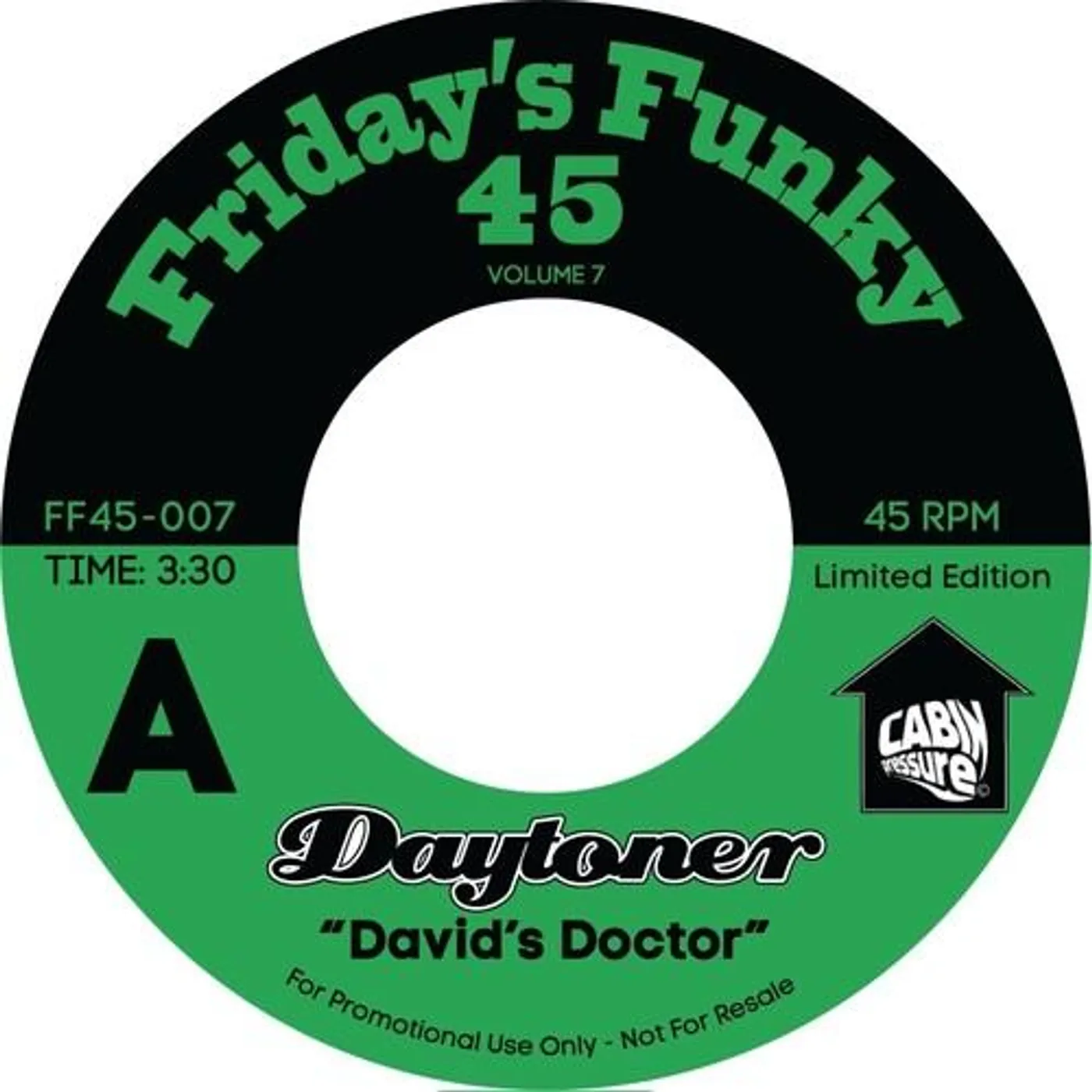 Daytoner DAVID'S DOCTOR / OOH LALO Vinyl Record