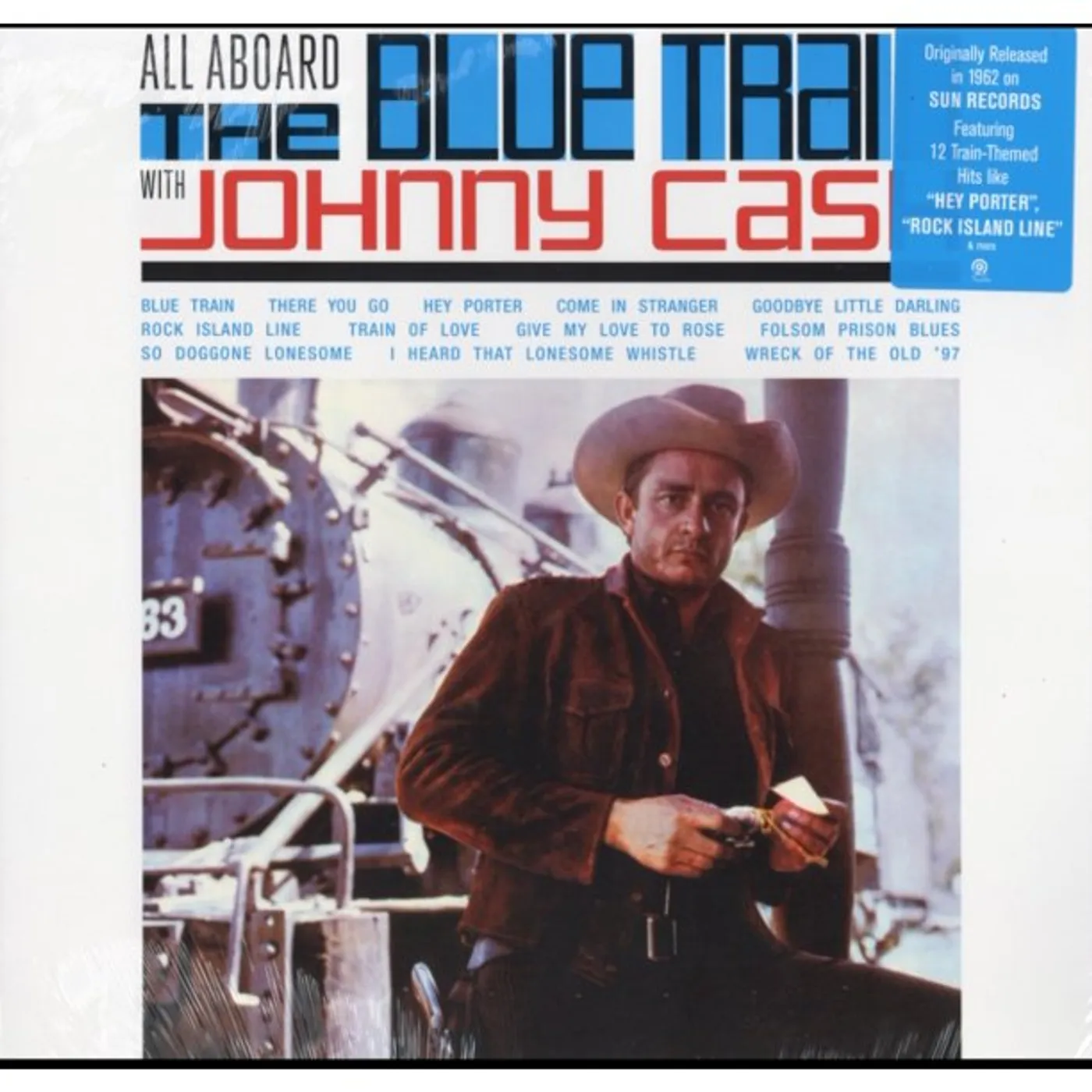 Johnny Cash All Aboard the Blue Train Vinyl Record