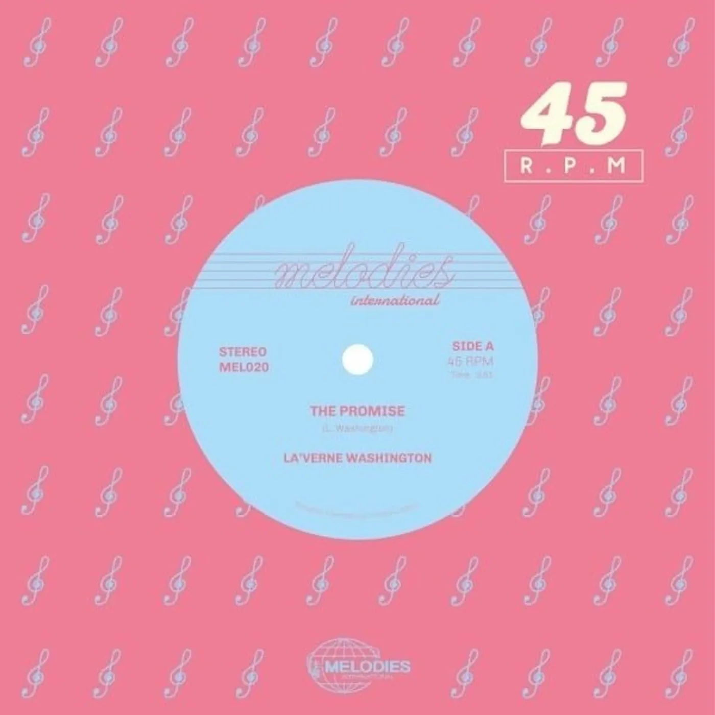 La'Verne Washington PROMISE / I FOUND WHAT I'VE BEEN SEARCHING Vinyl Record