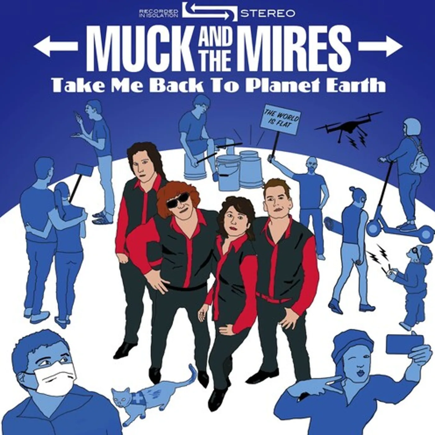Muck & The Mires TAKE ME BACK TO PLANET EARTH CD