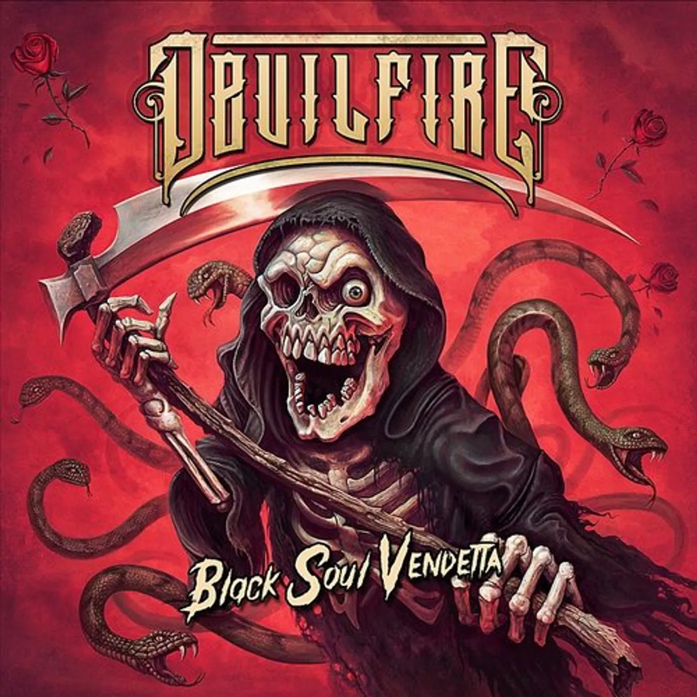 Devilfire Black Soul Vendetta Vinyl Record