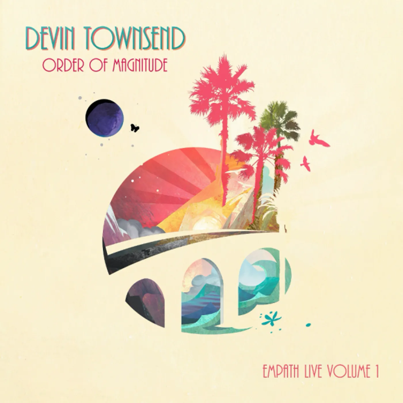 Devin Townsend Project ORDER OF MAGNITUDE: EMPATH LIVE 1 Vinyl Record
