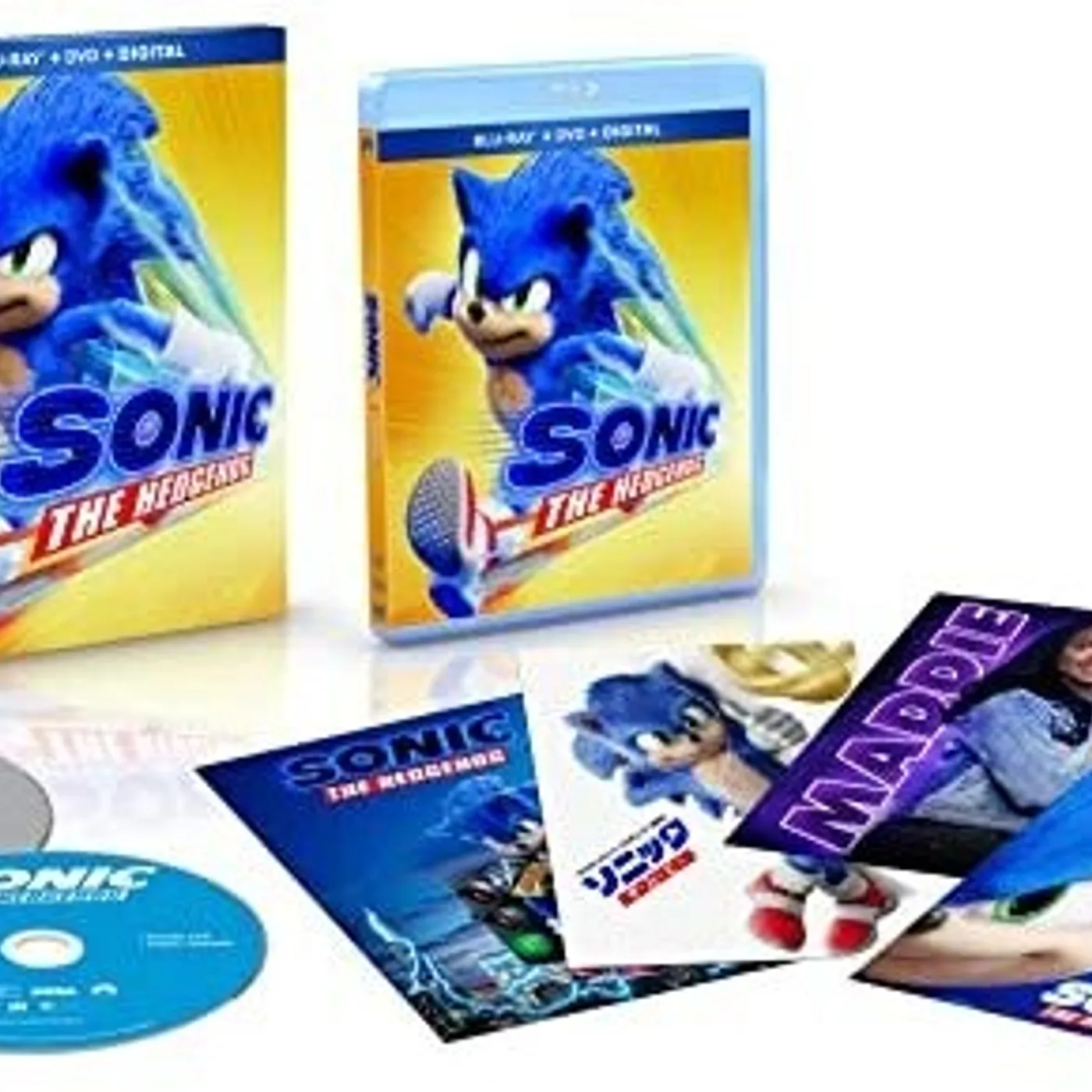 SONIC THE HEDGEHOG Blu-ray