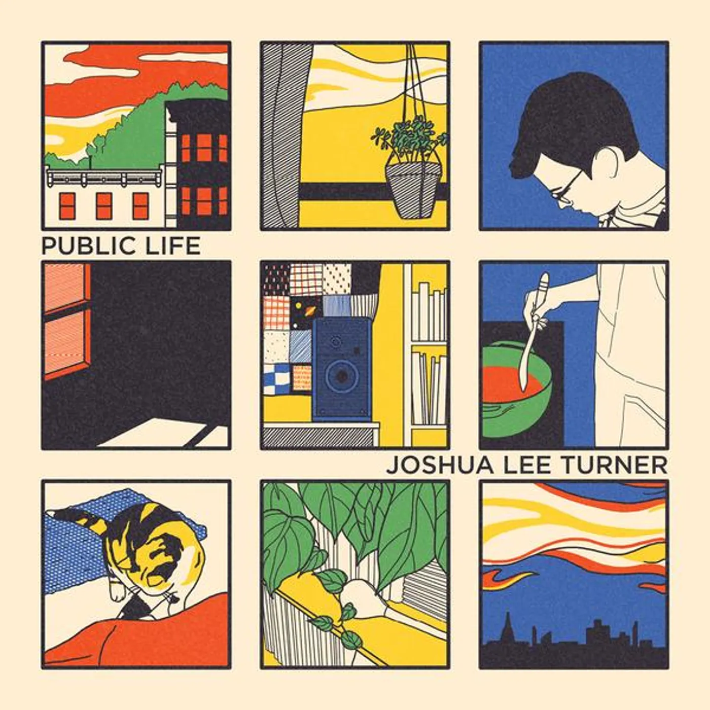 Joshua Lee Turner PUBLIC LIFE Vinyl Record