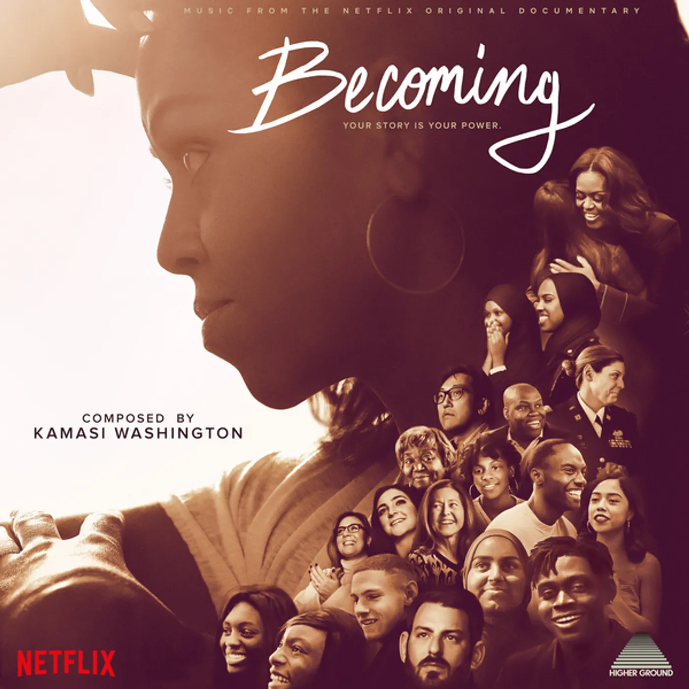 Kamasi Washington BECOMING (MUSIC FROM NETFLIX DOCUMENTARY) - Original Soundtrack Vinyl Record