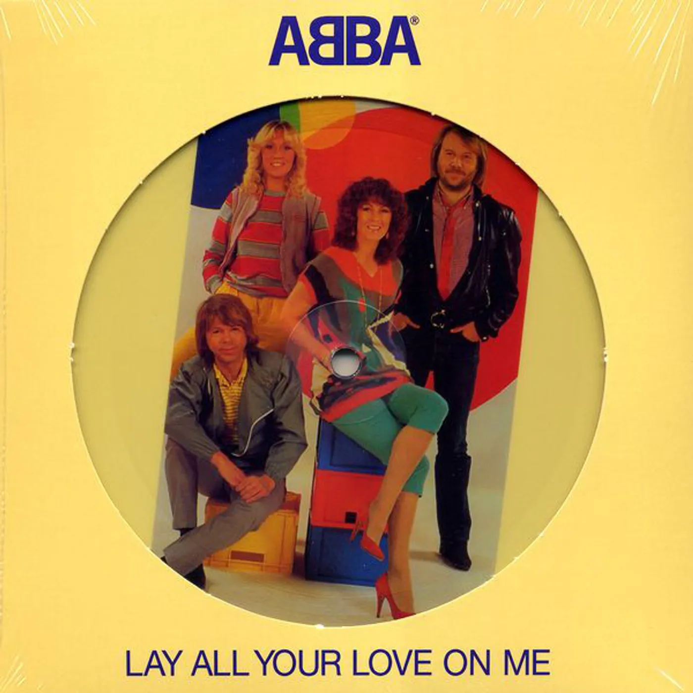ABBA Lay All Your Love On Me Vinyl Record