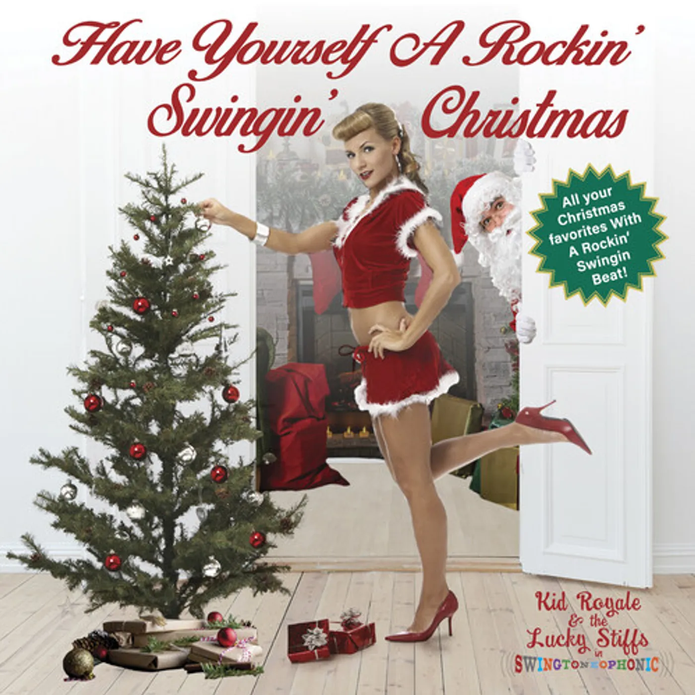 Kid Royale & The Lucky Stiffs HAVE YOURSELF A ROCKIN' SWINGIN' CHRISTMAS CD