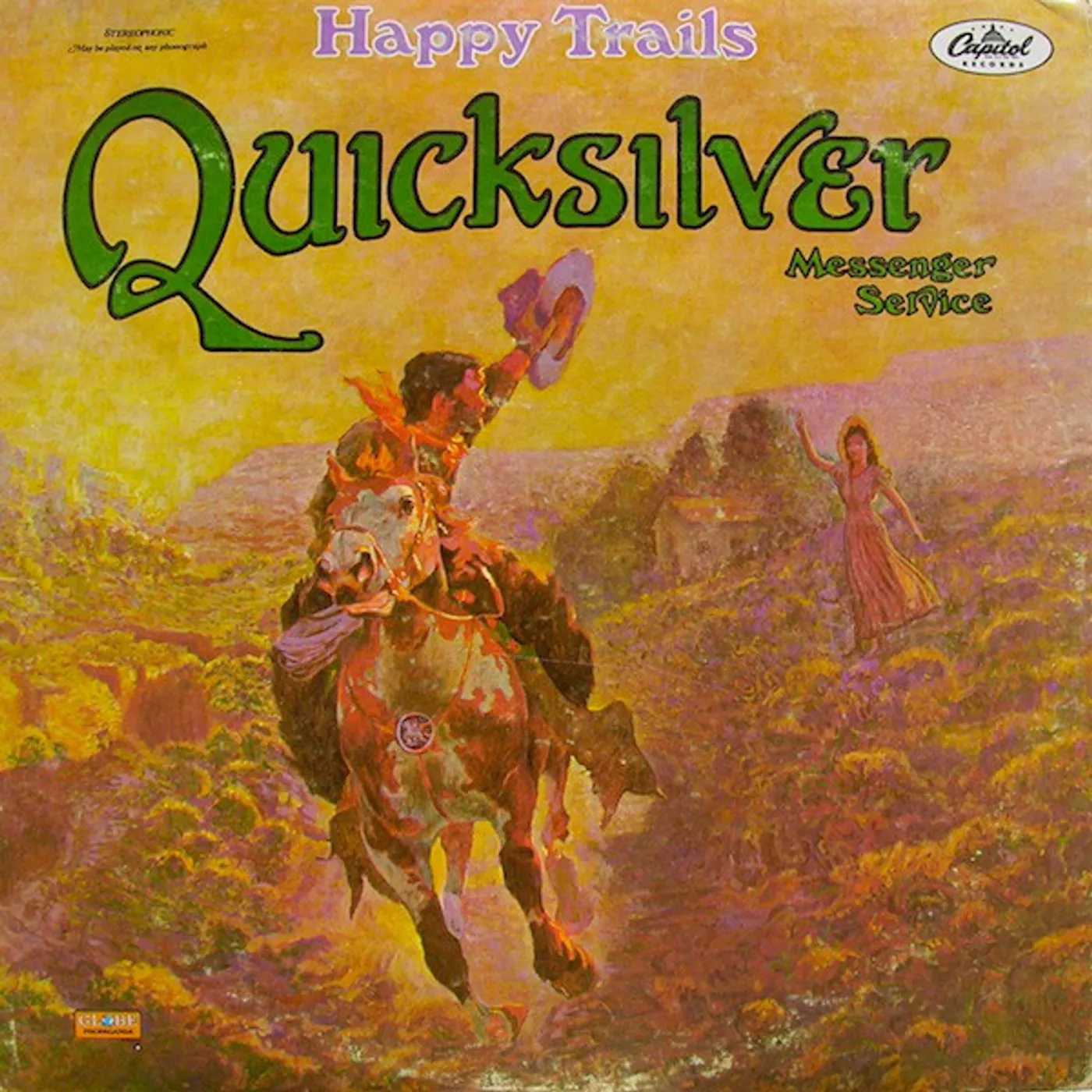Quicksilver Messenger Service Happy Trails Vinyl Record