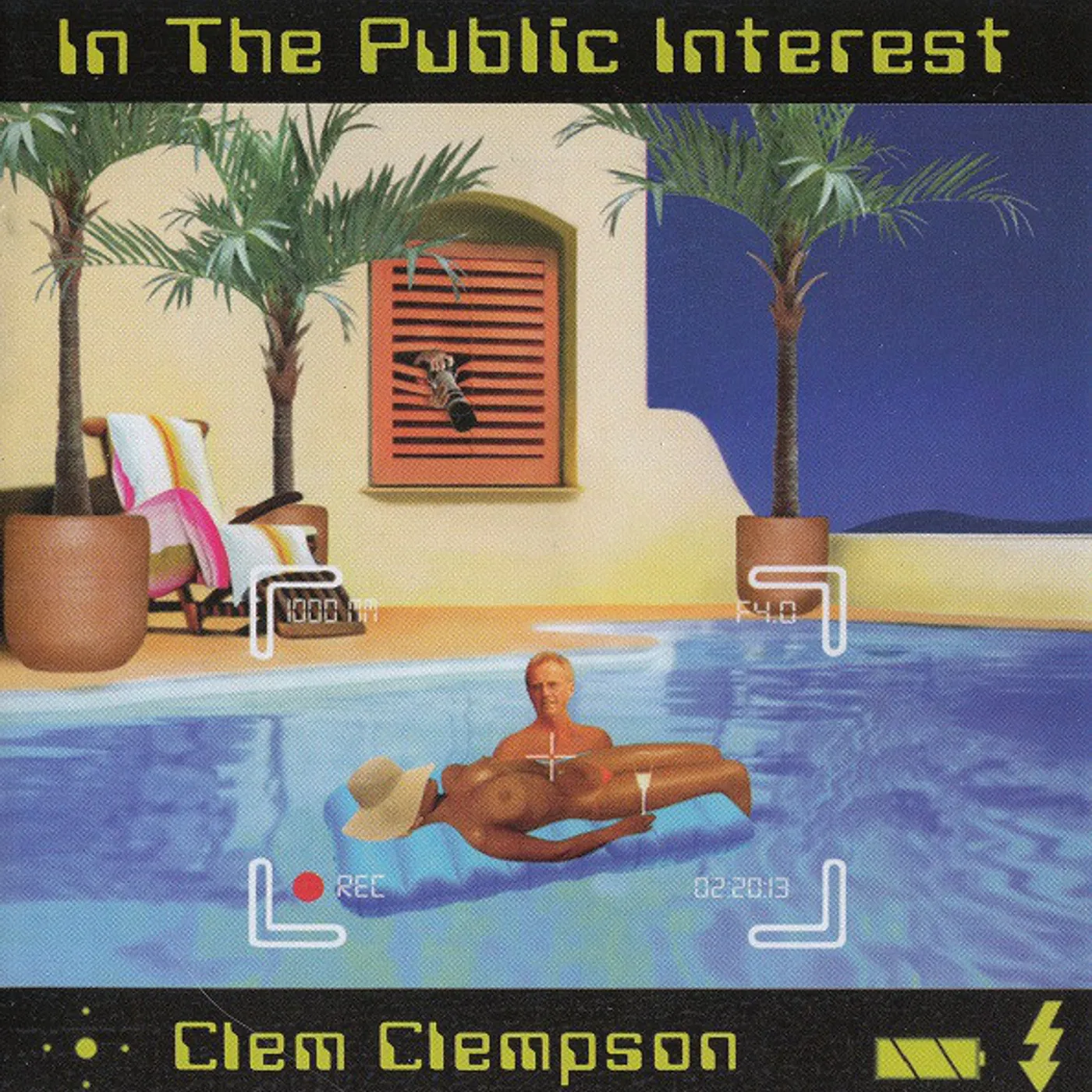 Clem Clempson In the Public Interest Vinyl Record