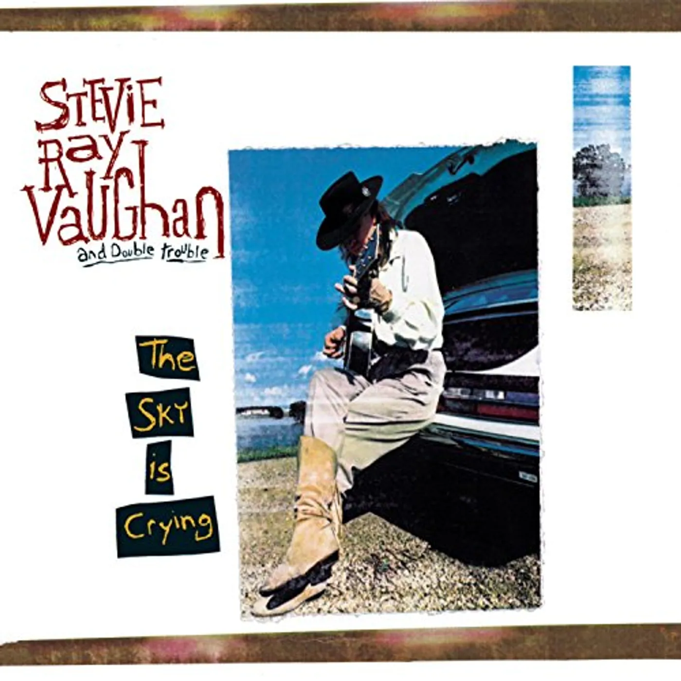Stevie Ray Vaughan SKY IS CRYING Vinyl Record