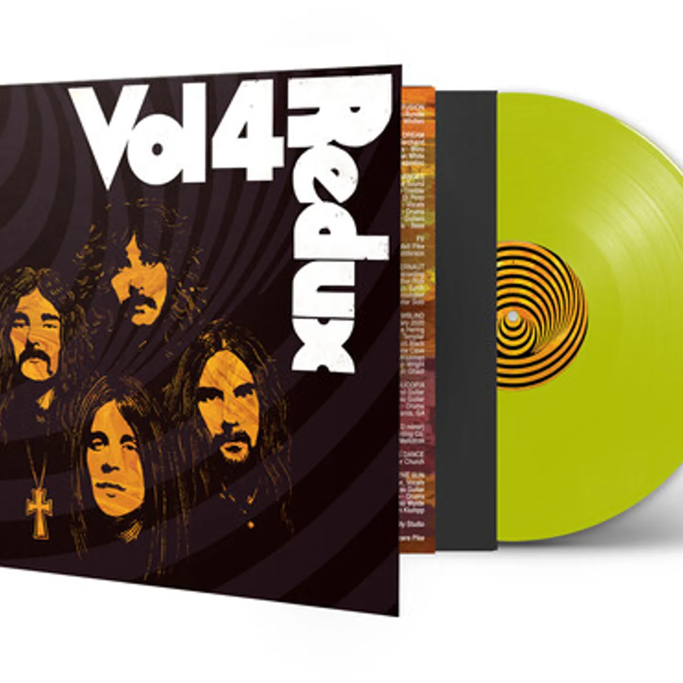 Volume 4 / Various VOLUME 4 (REDUX) / VARIOUS (NEON YELLOW VINYL) Vinyl Record
