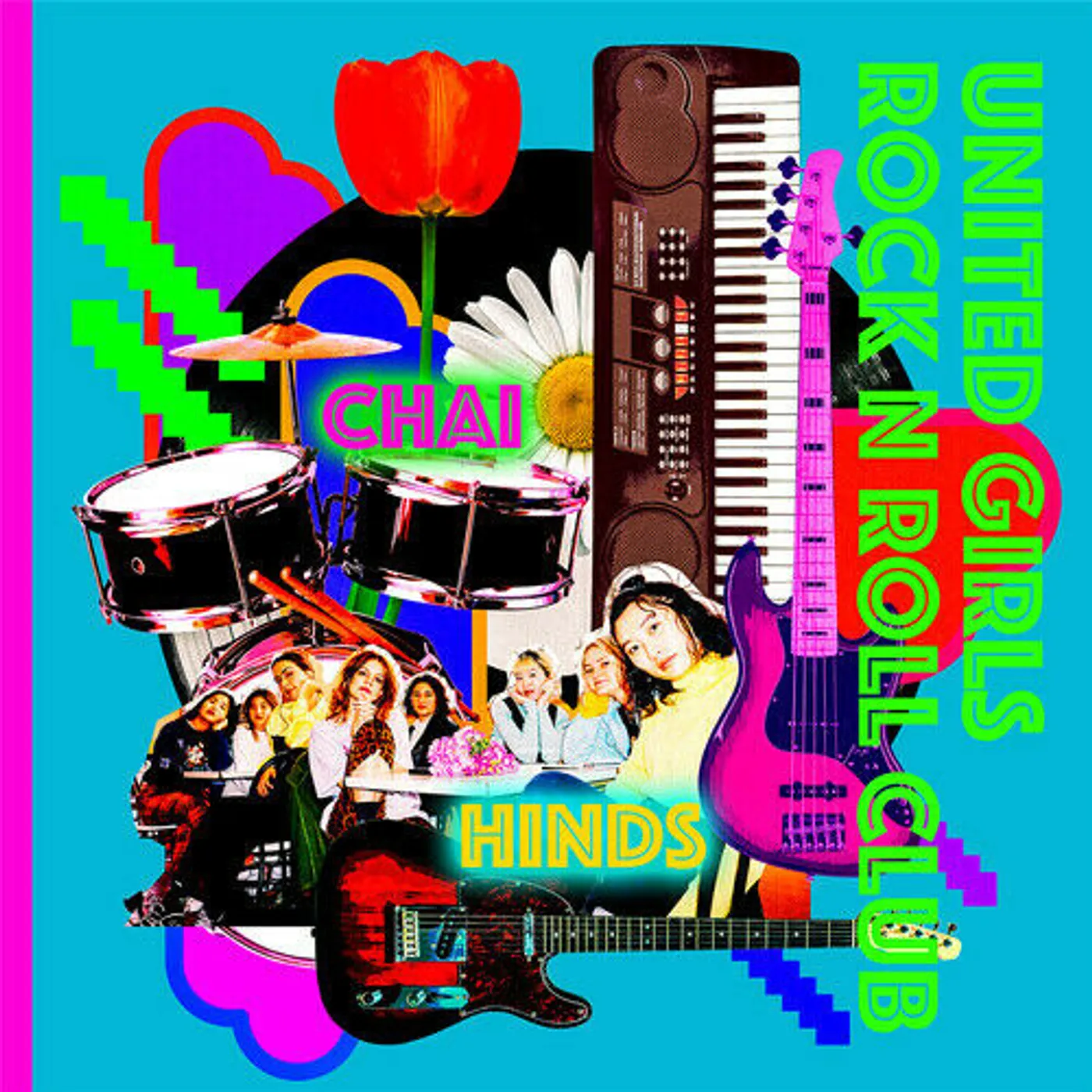 Chai & Hinds UNITED GIRLS ROCK'N'ROLL CLUB Vinyl Record