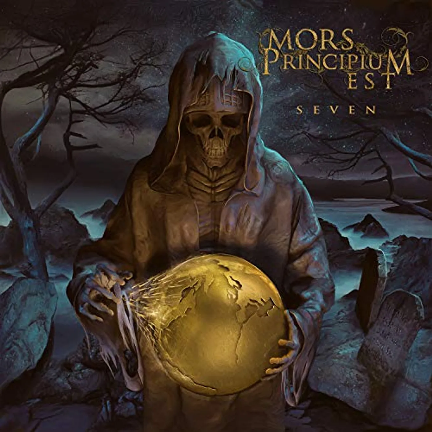 Mors Principium Est SEVEN (GOLD VINYL) Vinyl Record