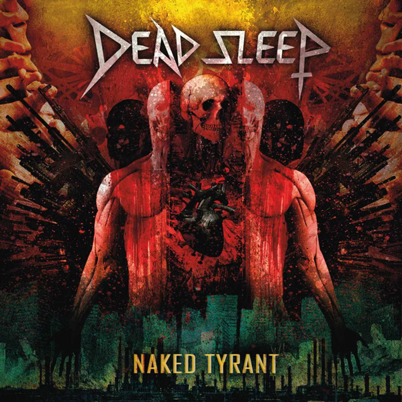 Dead Sleep NAKED TYRANT (BLACK VINYL) Vinyl Record