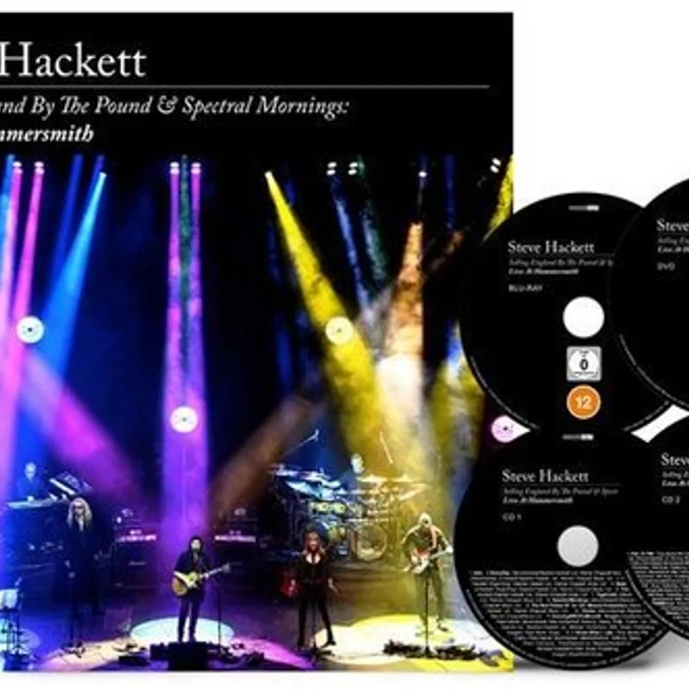 Steve Hackett SELLING ENGLAND BY THE POUND & SPECTRAL MORNINGS CD