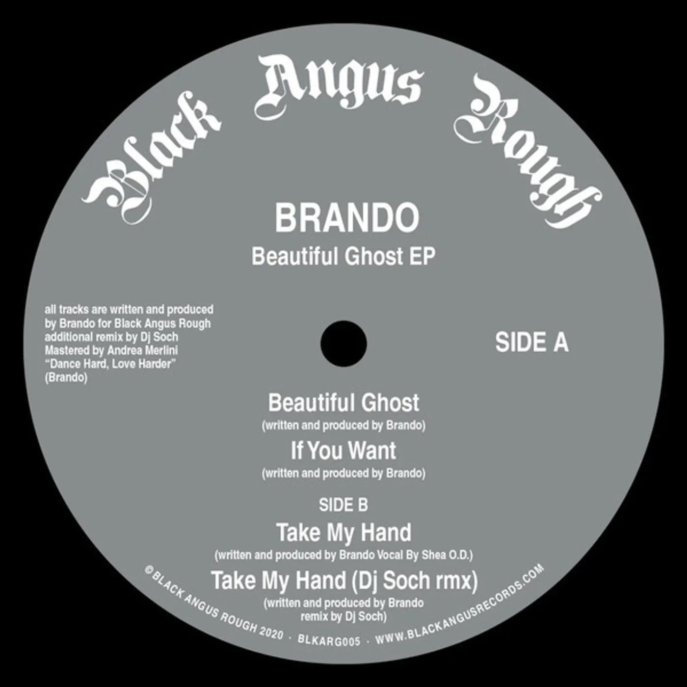 Brando BEAUTIFUL GHOST Vinyl Record